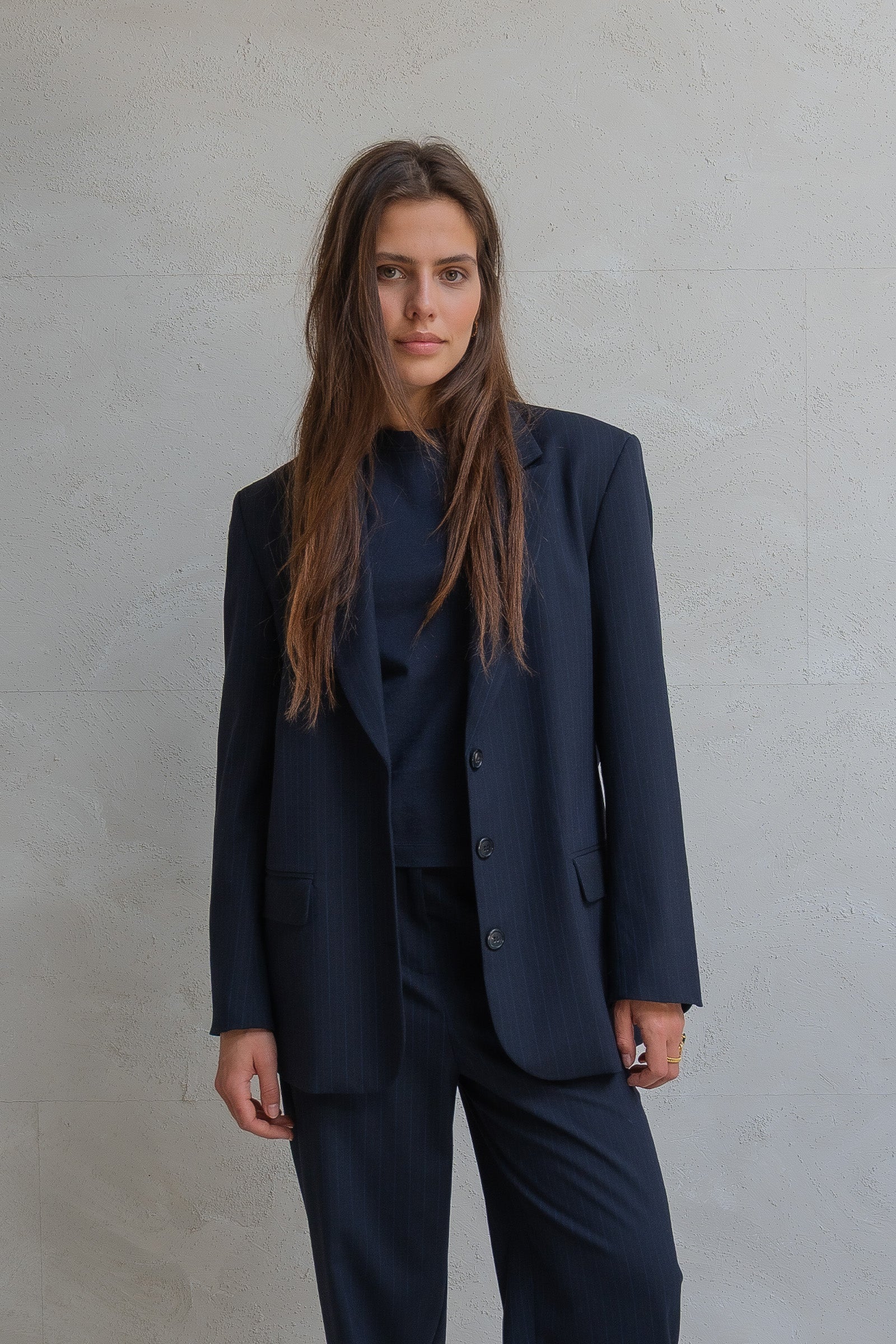 BLAZER (W25N1630) NAVY STRIPE