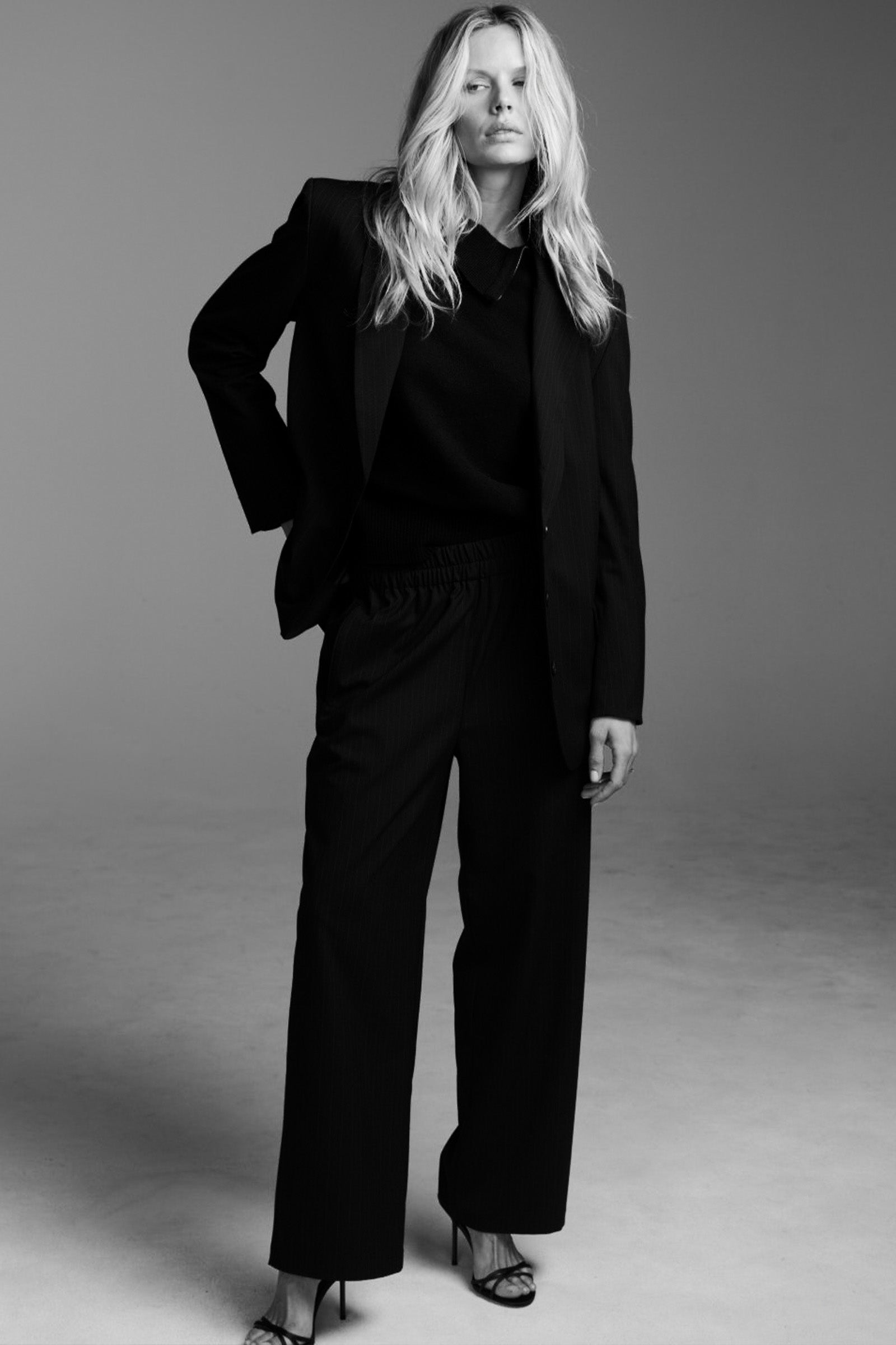 BLAZER (W25N1630) NAVY STRIPE