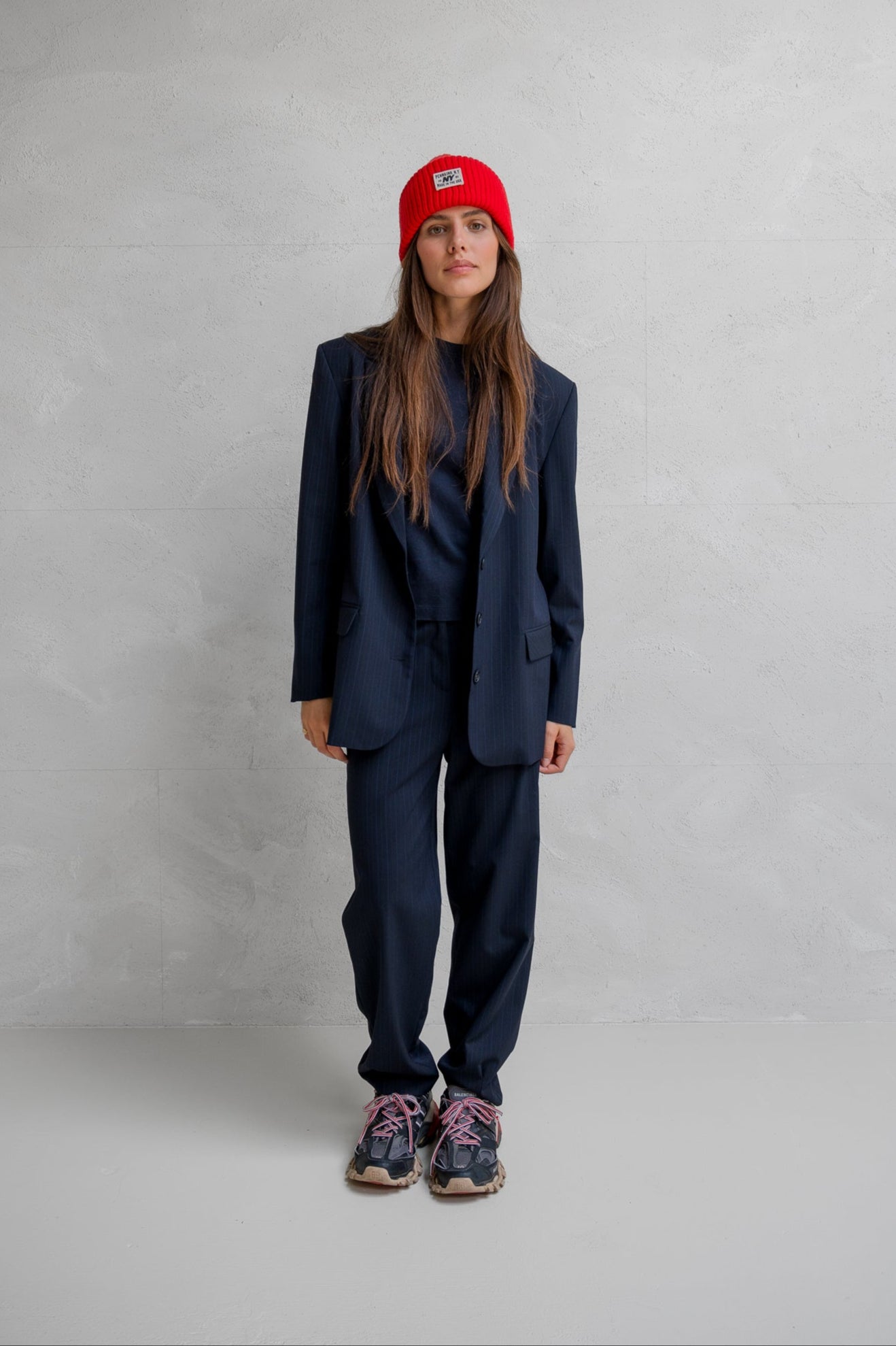 BLAZER (W25N1630) NAVY STRIPE