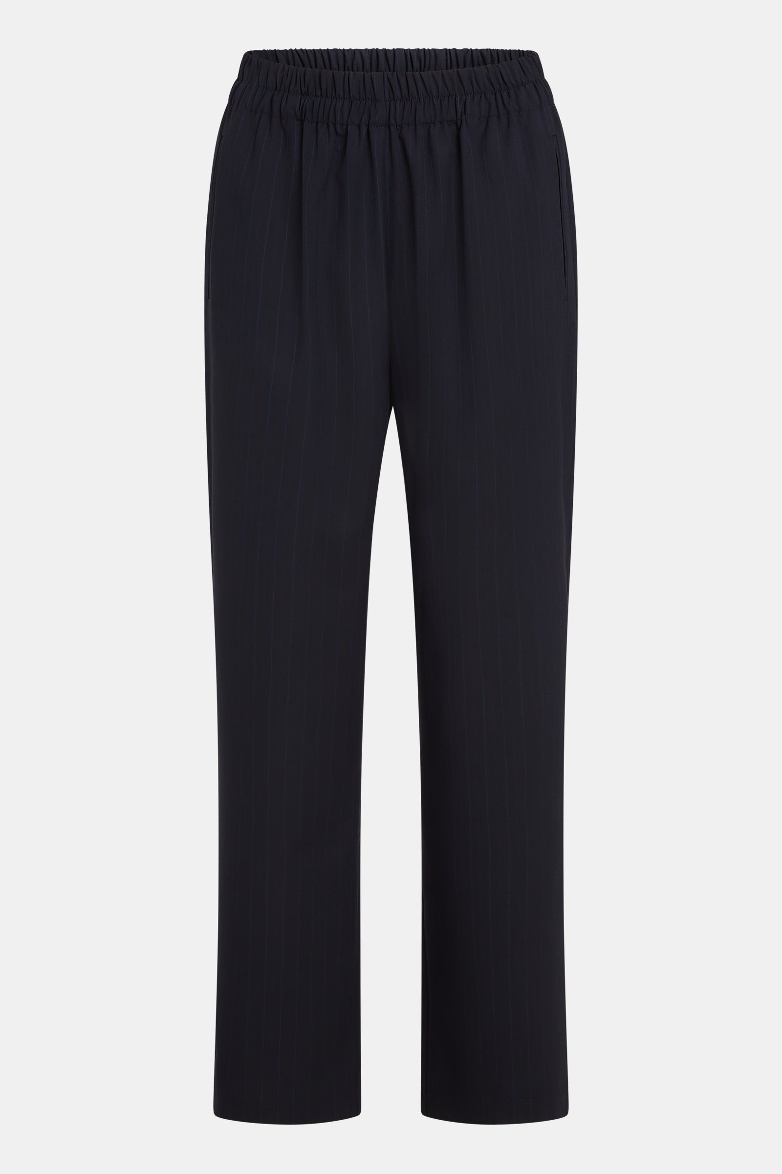 TROUSERS (W25N1632) NAVY STRIPE