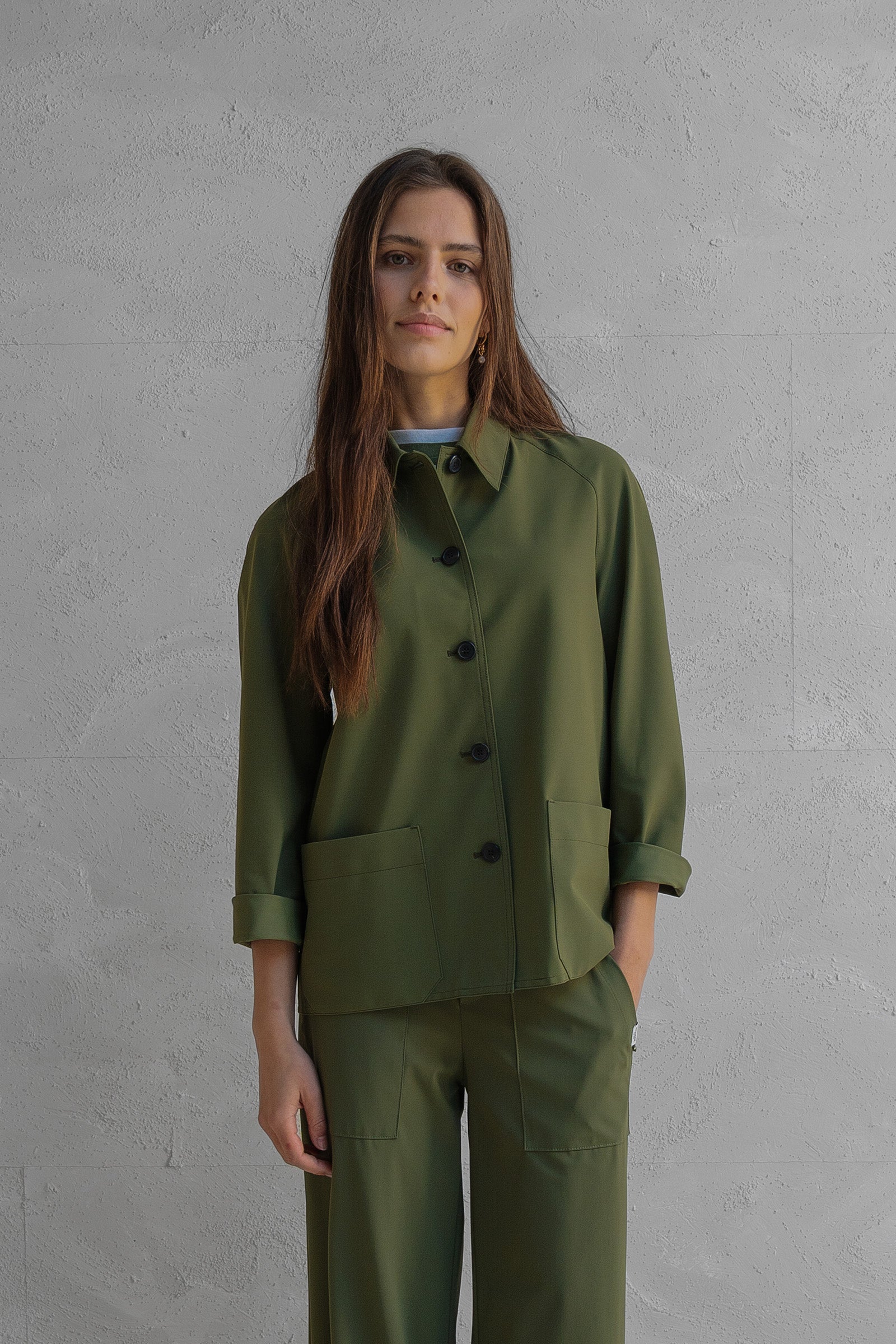 JACKET (W25N1640) KHAKI