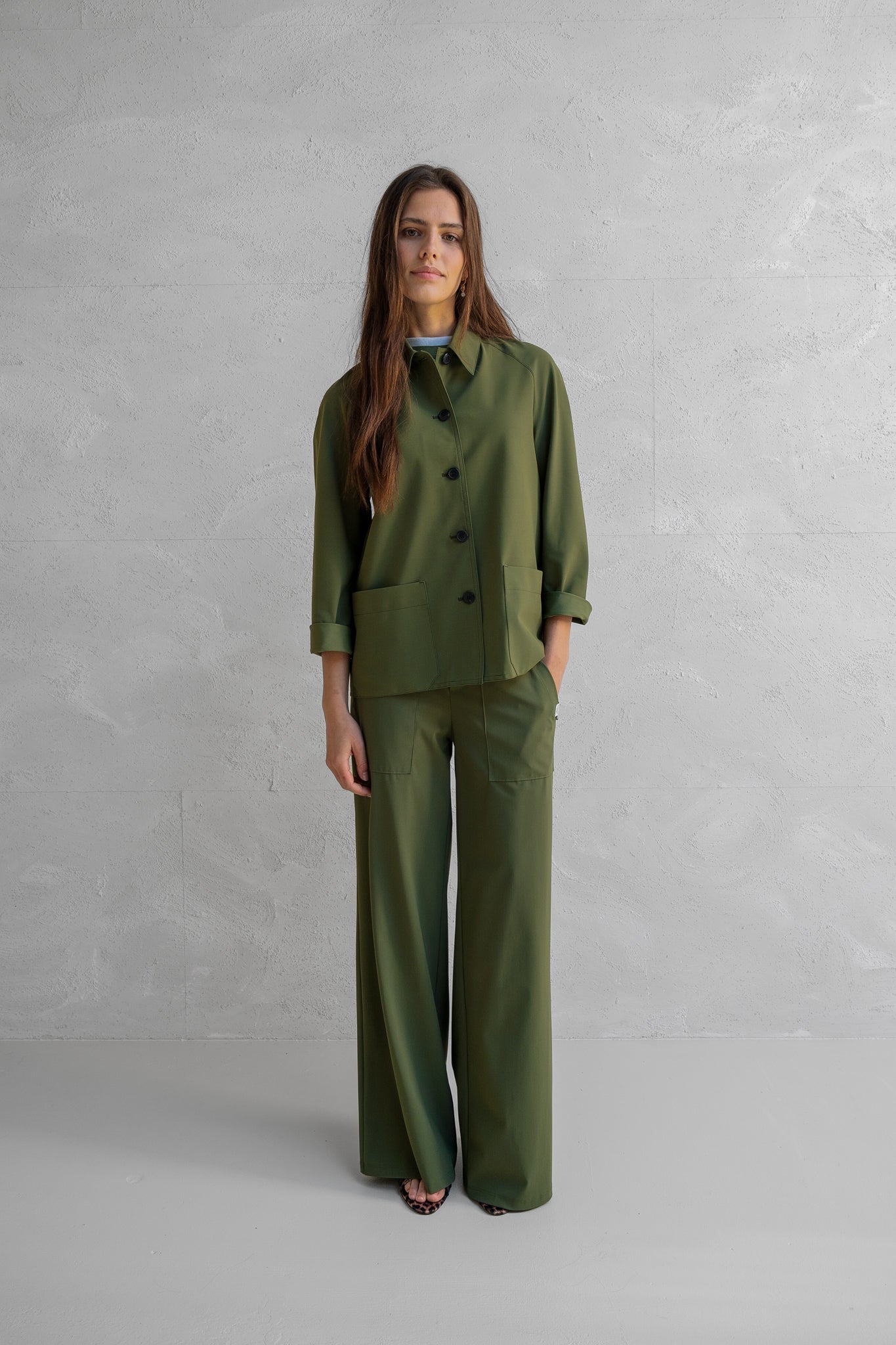 JACKET (W25N1640) KHAKI