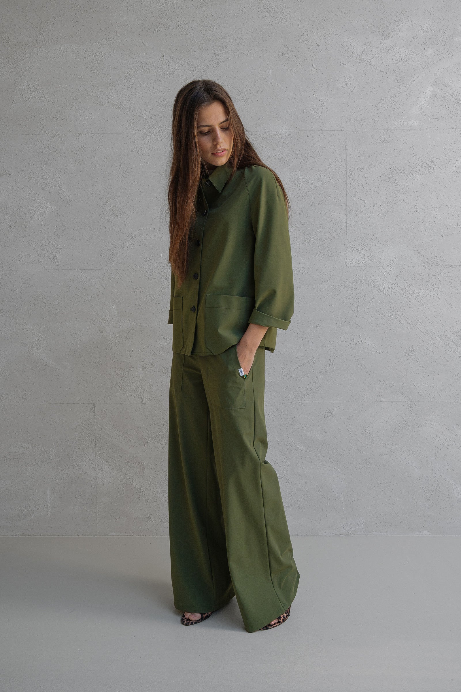 JACKET (W25N1640) KHAKI