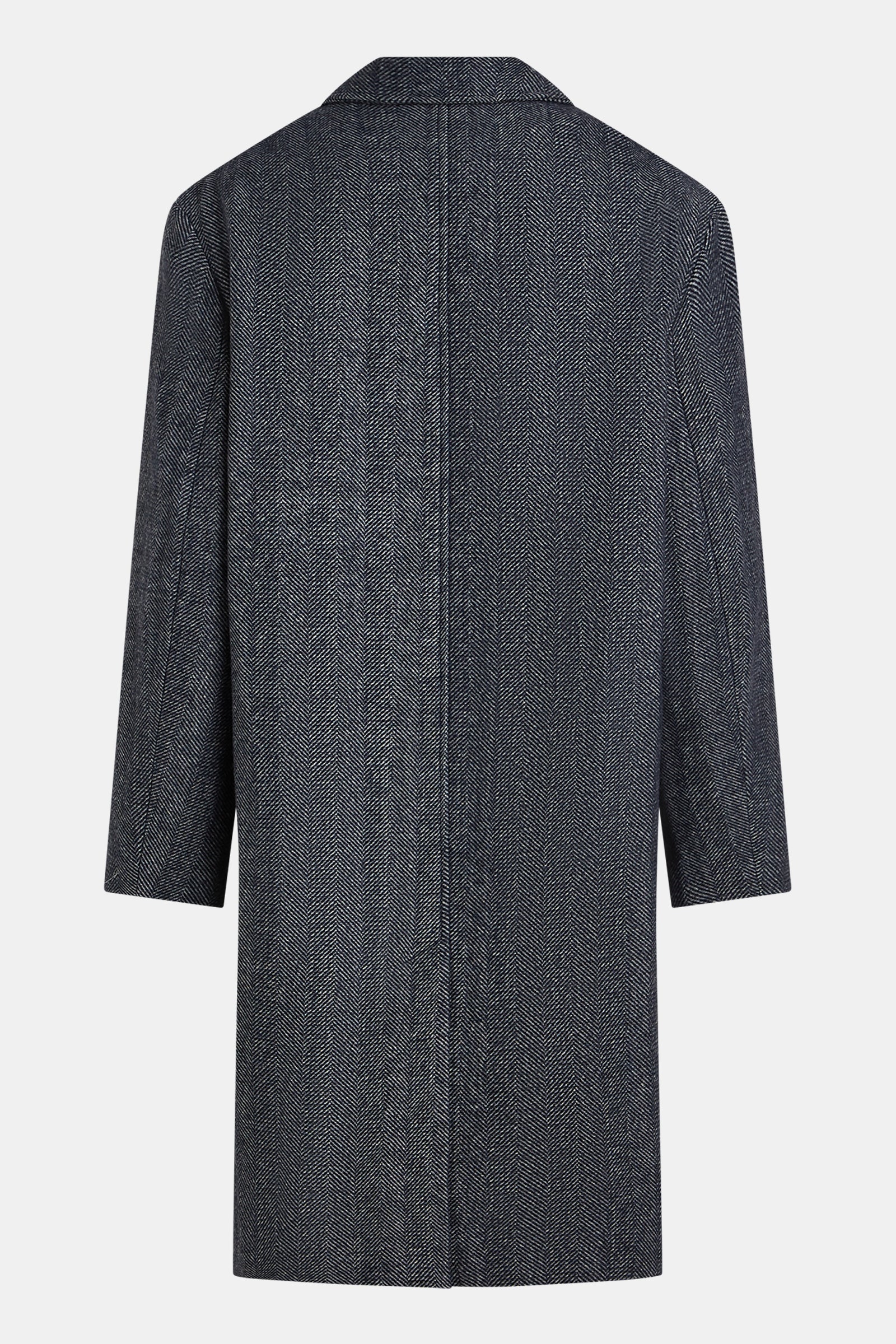 COAT (W25N1647) NAVY MELANGE