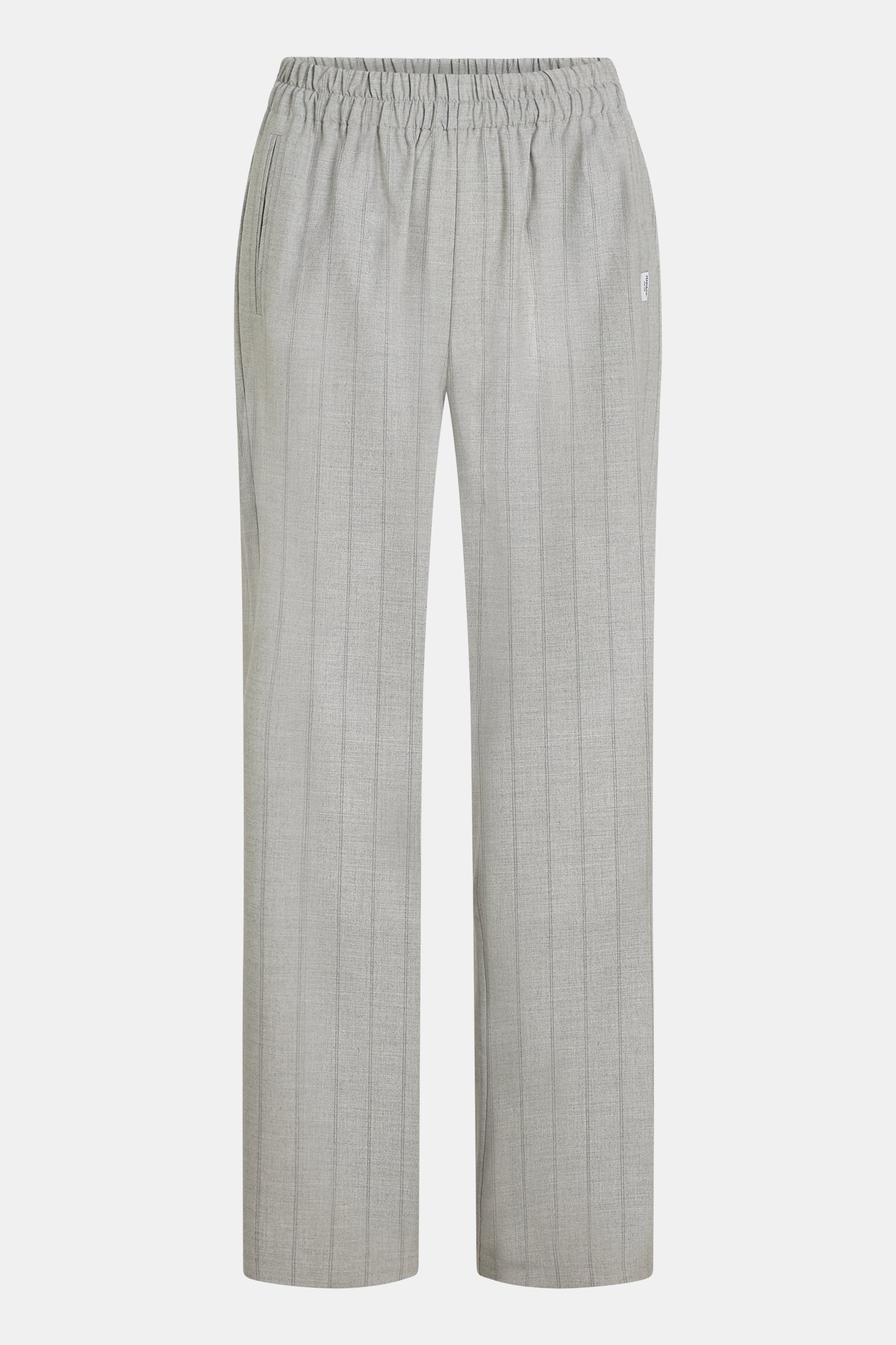 TROUSERS (W25N1671LTD) LIGHT GREY STRIPE