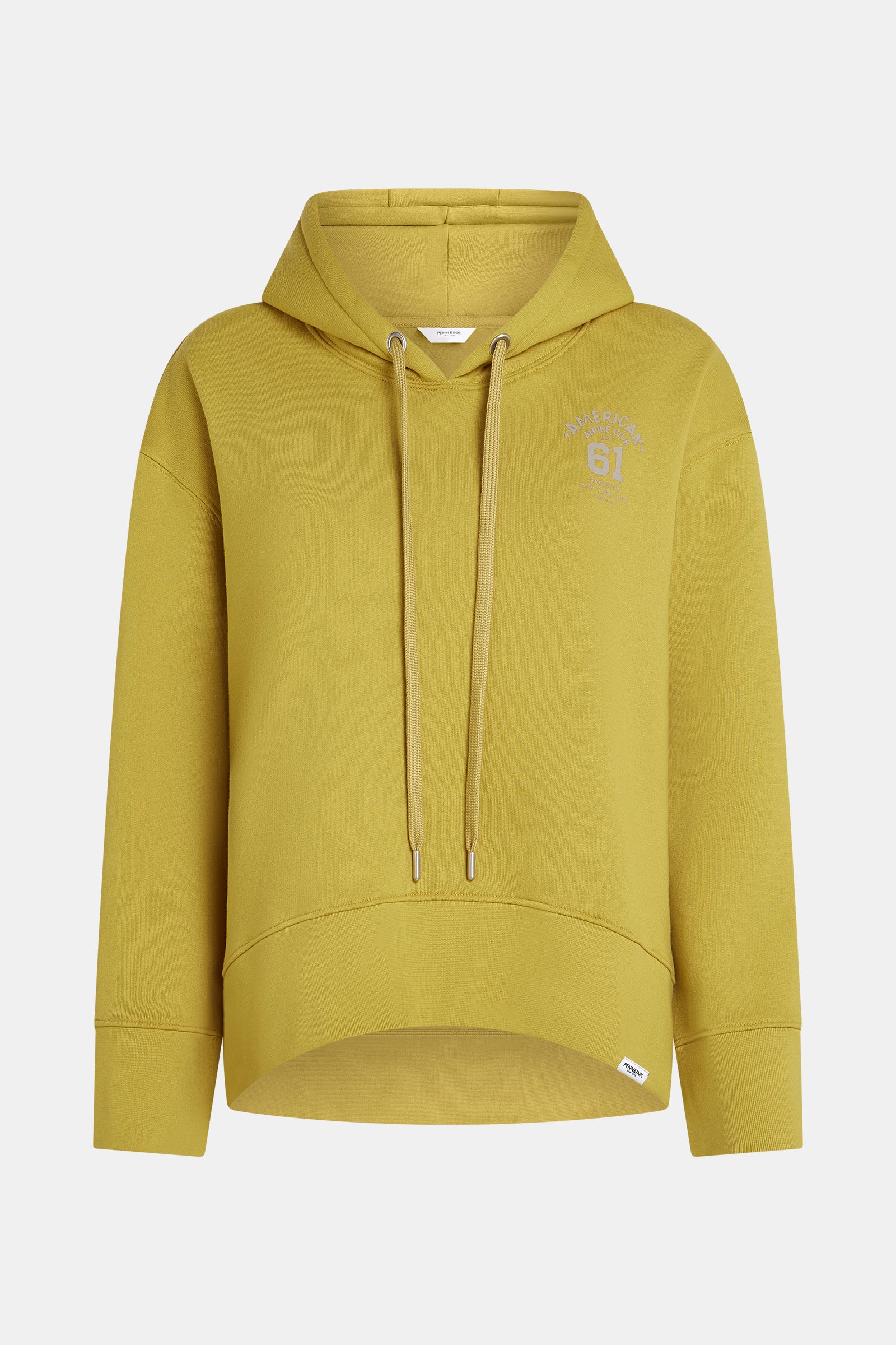 HOODIE PRINT (W25T1186) CURRY - SAND