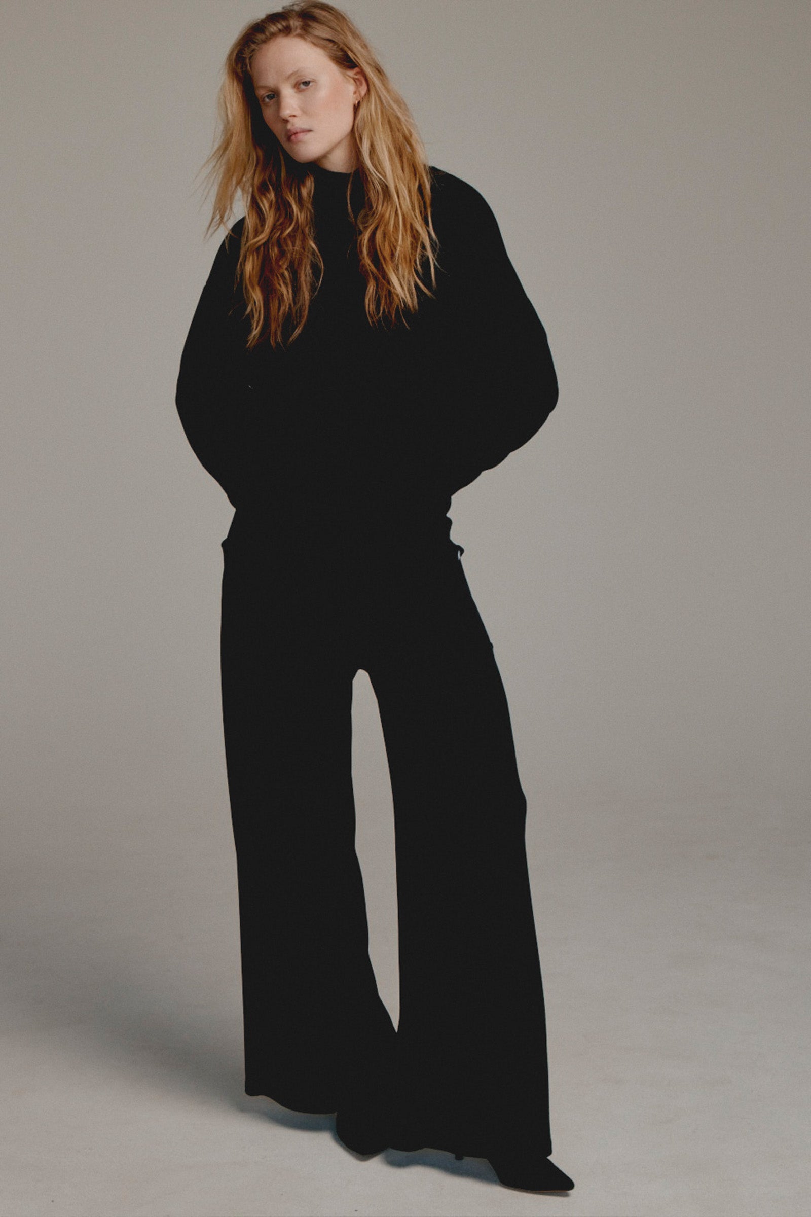 TROUSERS (W25T1197) BLACK