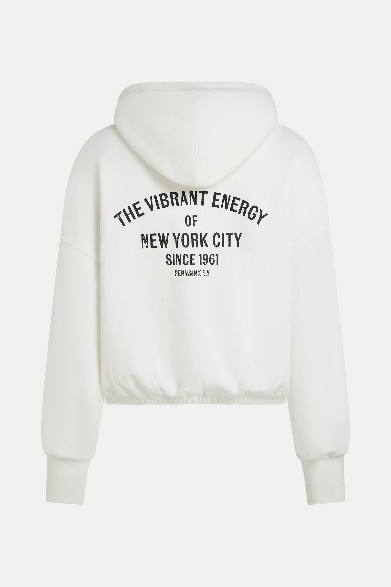 HOODIE PRINT (W25T1211LTD) MILK