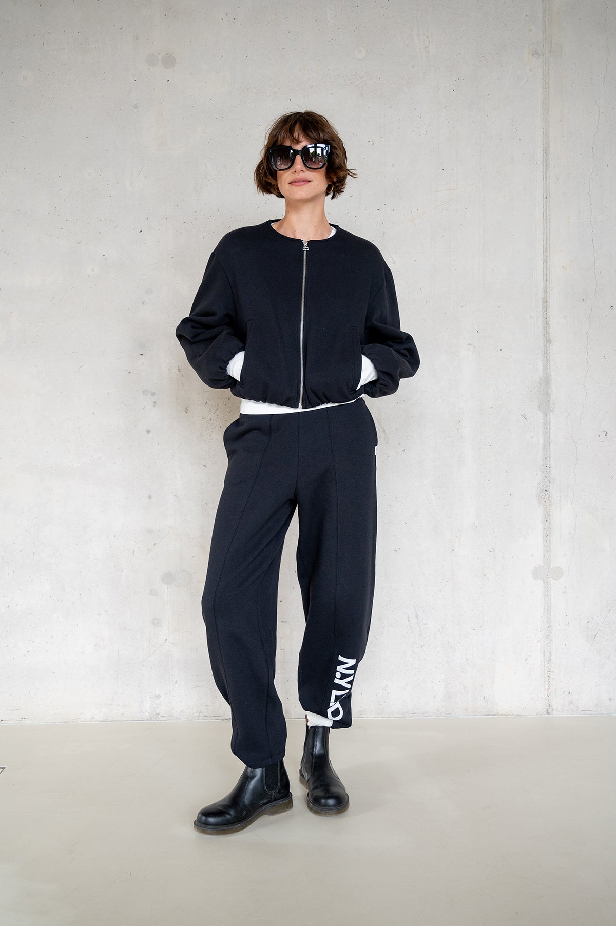 CARDIGAN PRINT (W25T1212LTD) BLACK