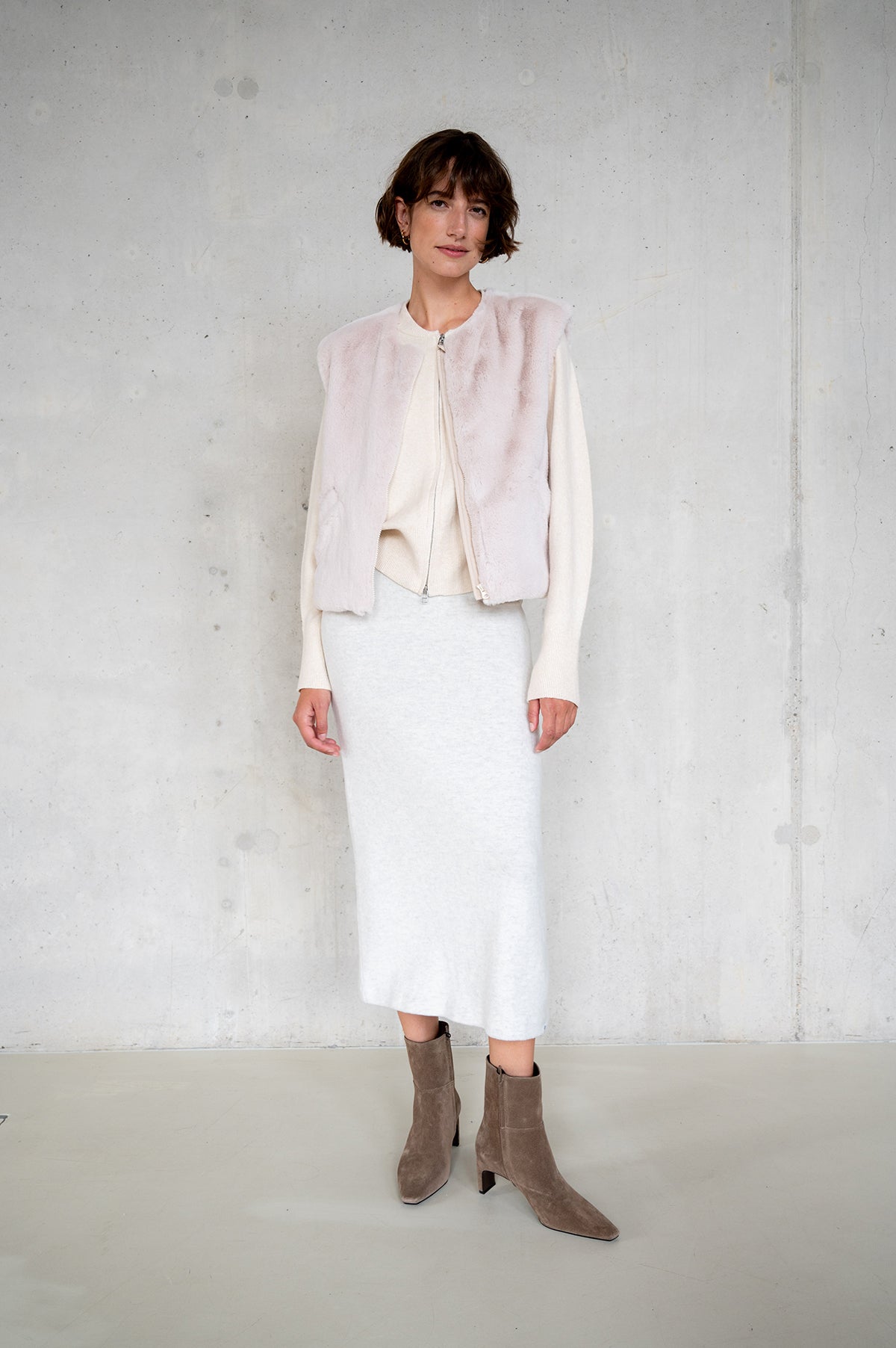 SKIRT (W25T1222LTD) MILK