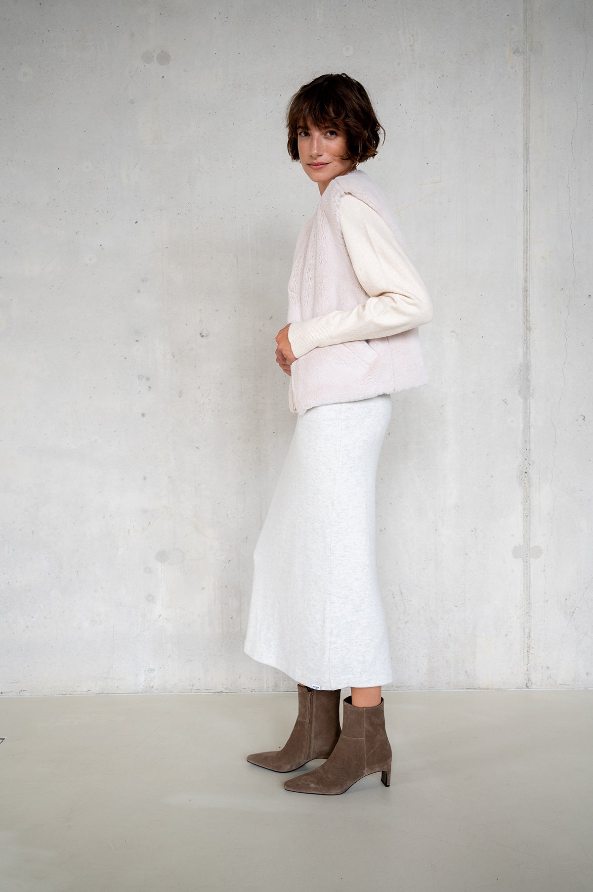 SKIRT (W25T1222LTD) MILK