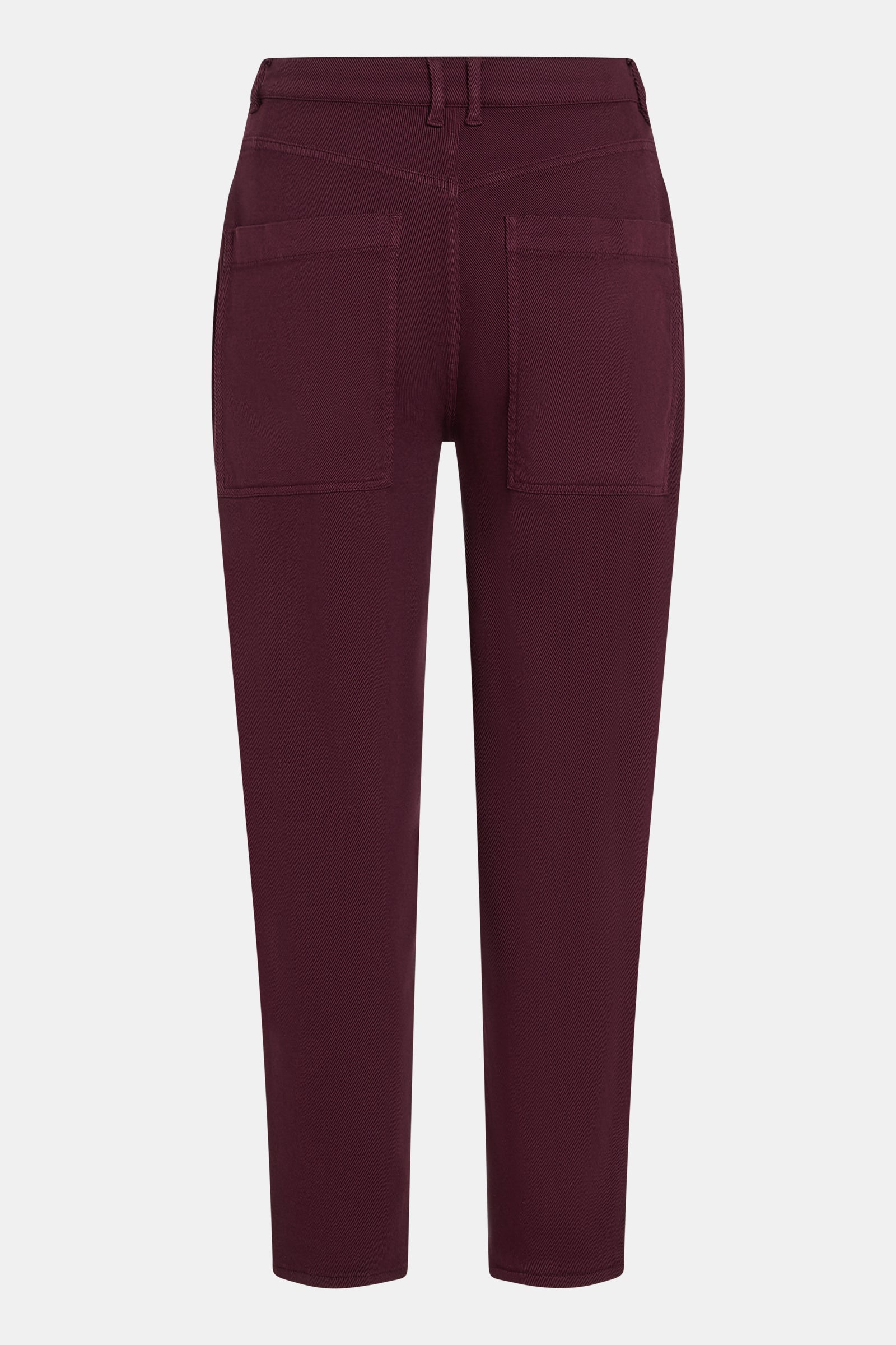 TROUSERS (W25Z787) AUBERGINE