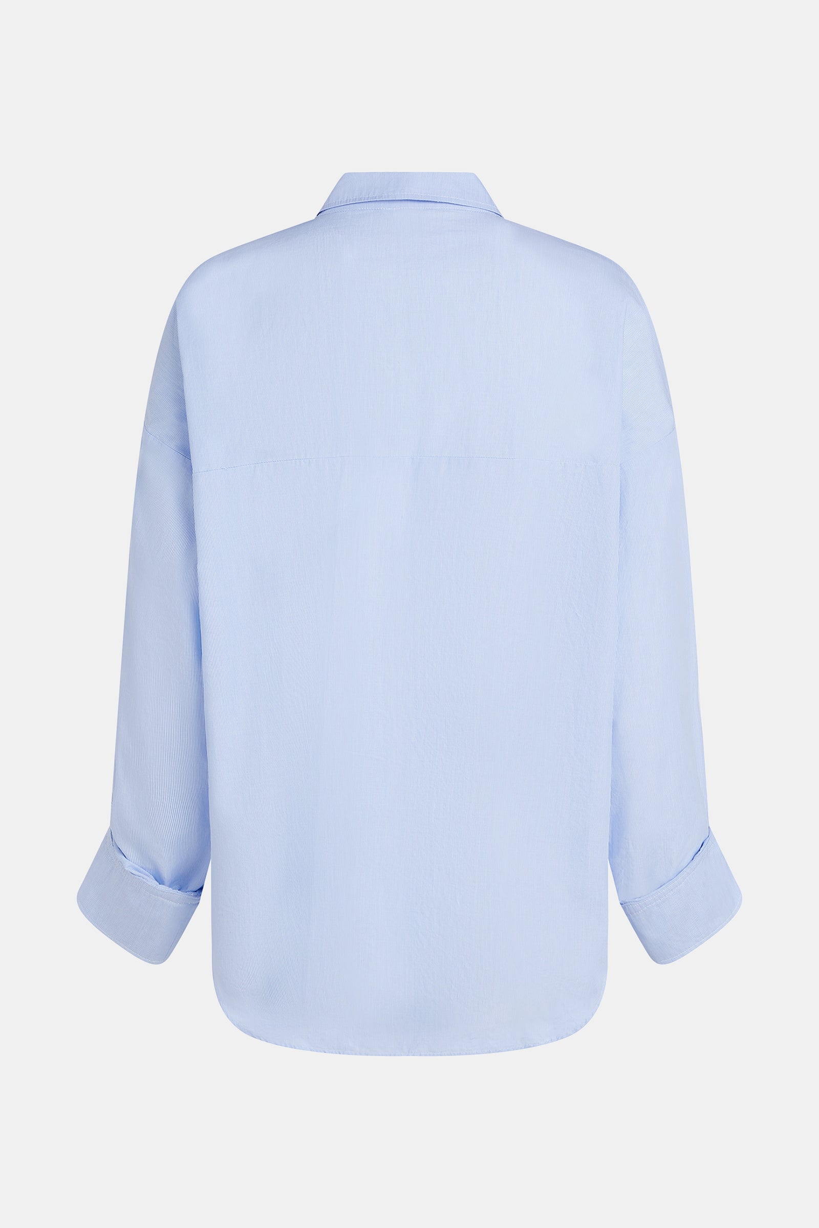 BLOUSE STRIPE (W25Z793) LIGHT BLUE