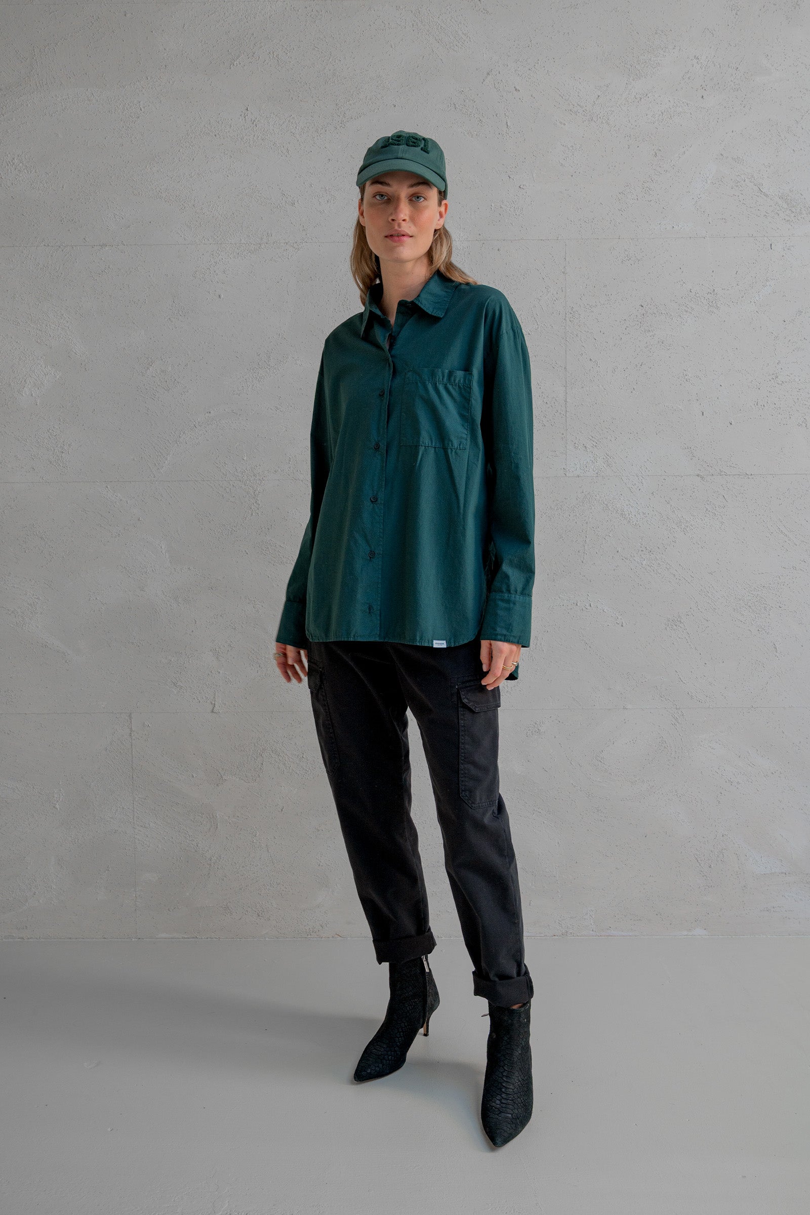 BLOUSE (W25Z795) FOREST