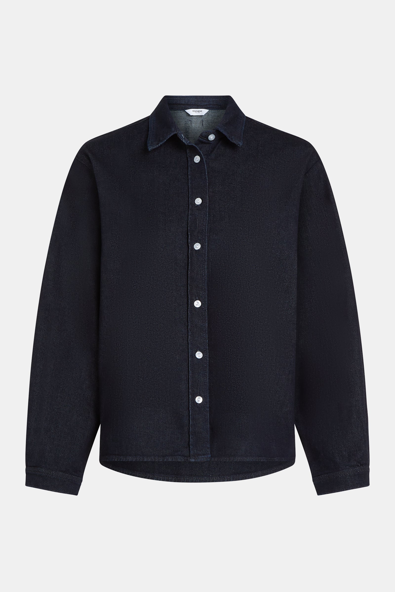 BLOUSE (W25Z801) DARK BLUE JEANS