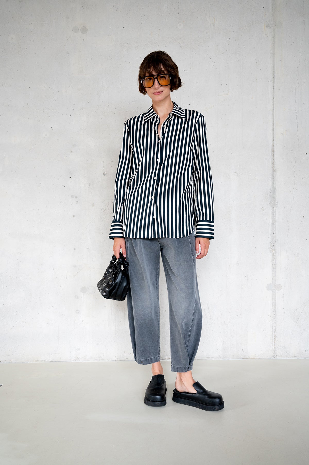 TROUSERS (W25Z811LTD) GREY JEANS