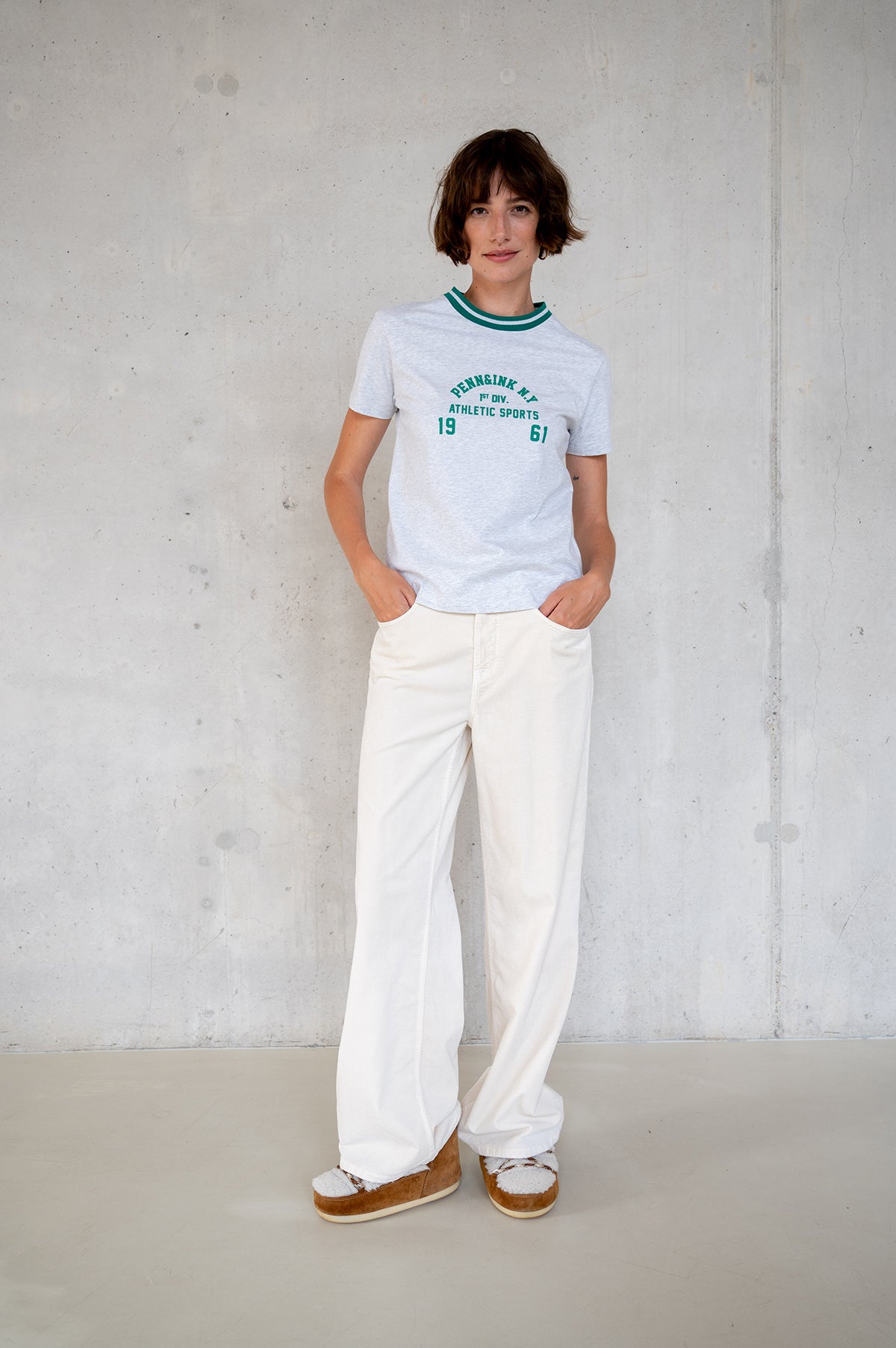 TROUSERS (W25Z814LTD) ECRU