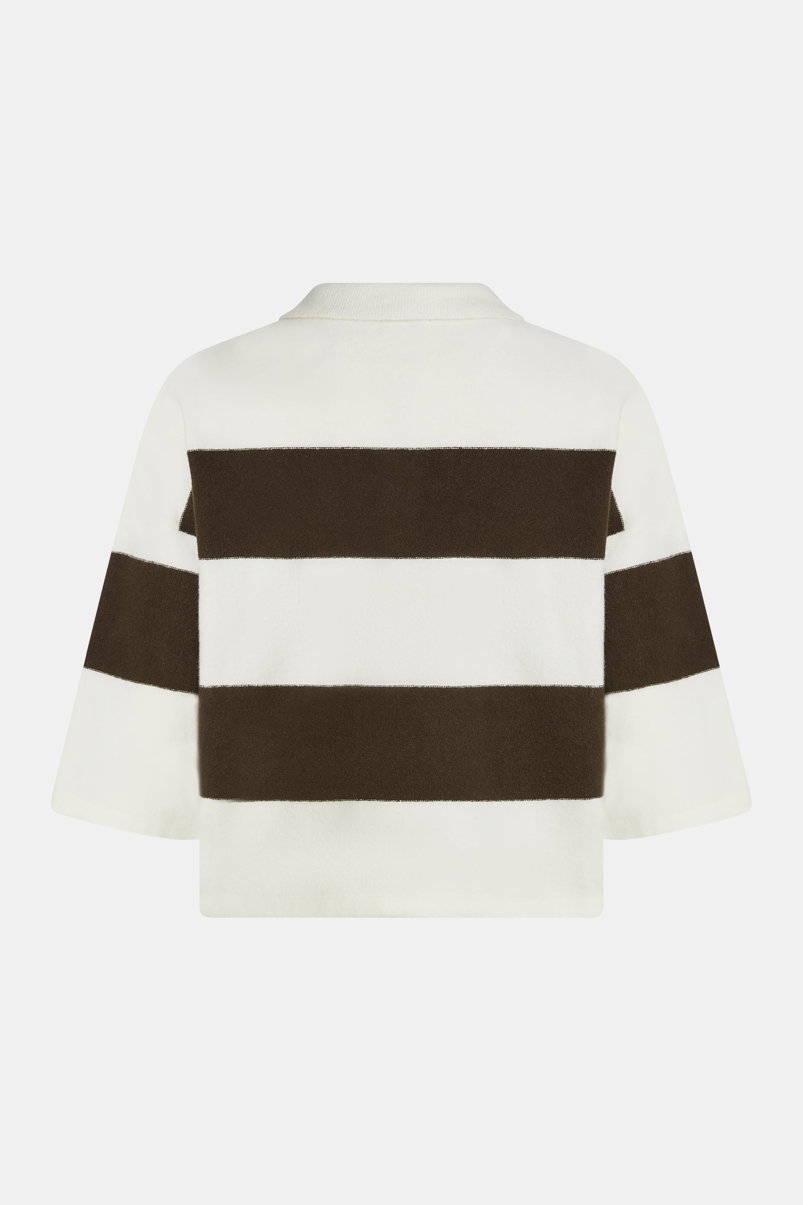 CARDIGAN (W26B423) ECRU - TABAC