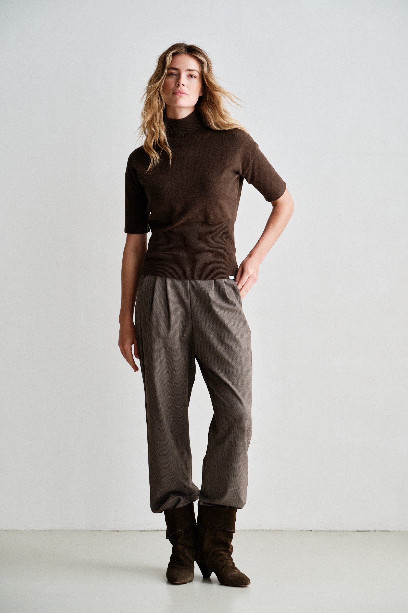 JUMPER (W26B426) TABAC