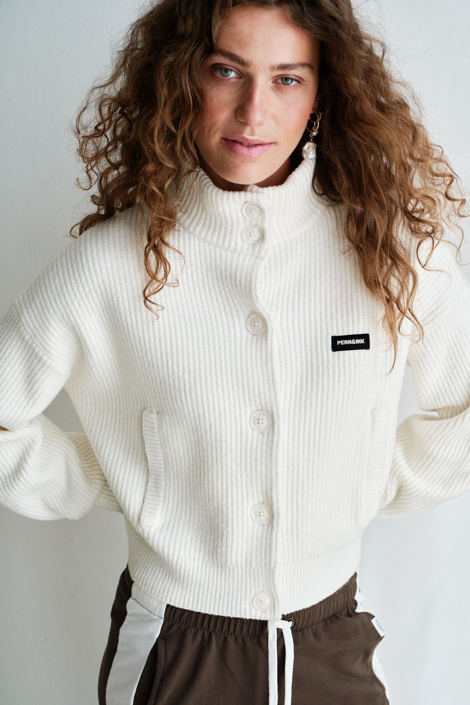 CARDIGAN (W26B427) ECRU
