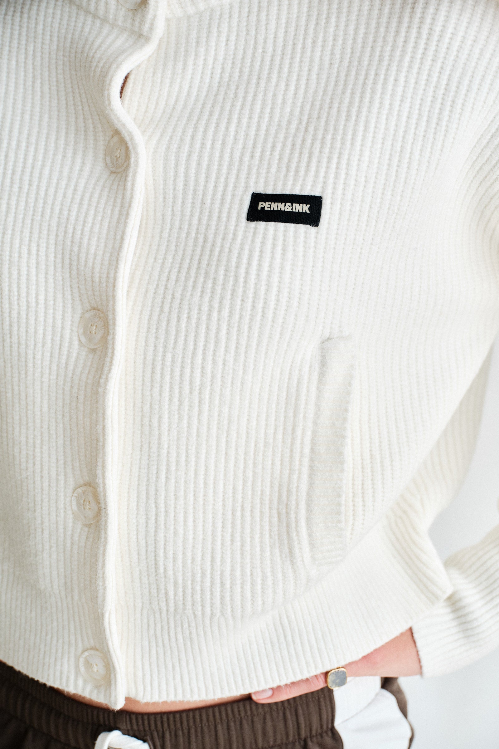 CARDIGAN (W26B427) ECRU