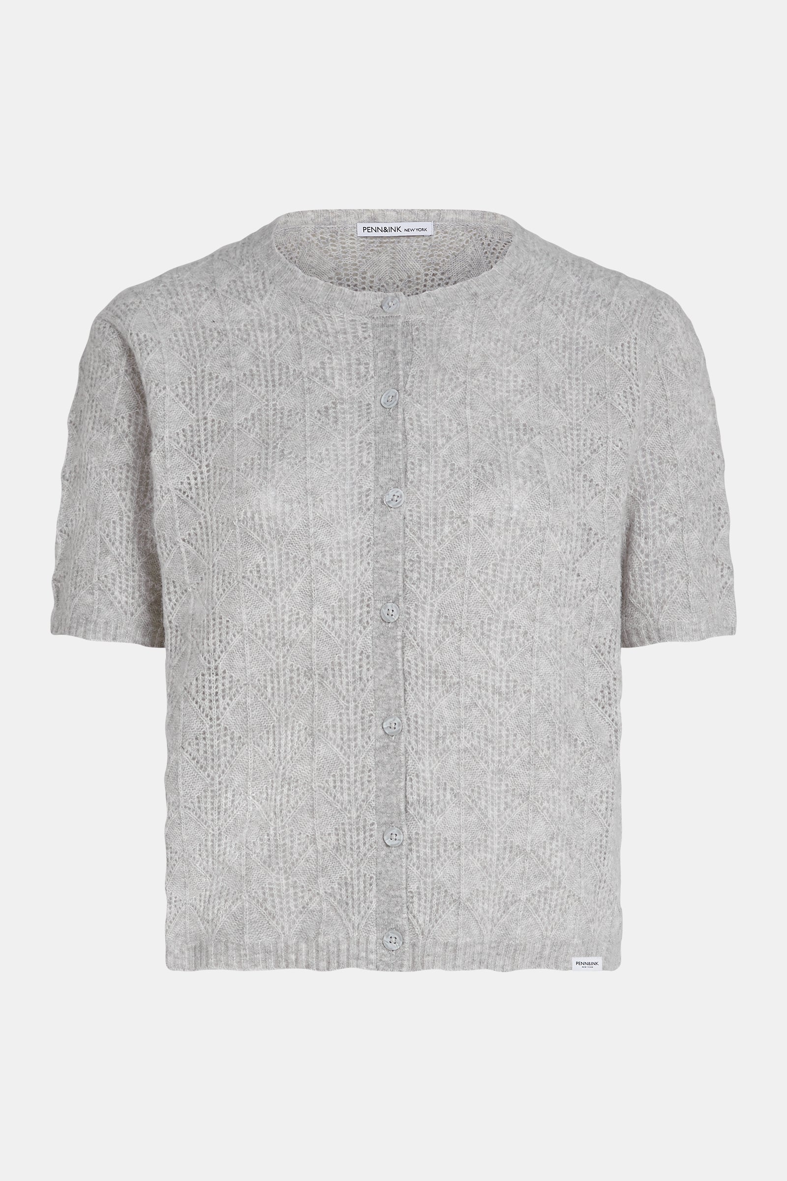 CARDIGAN (W26B436) GREY MELANGE