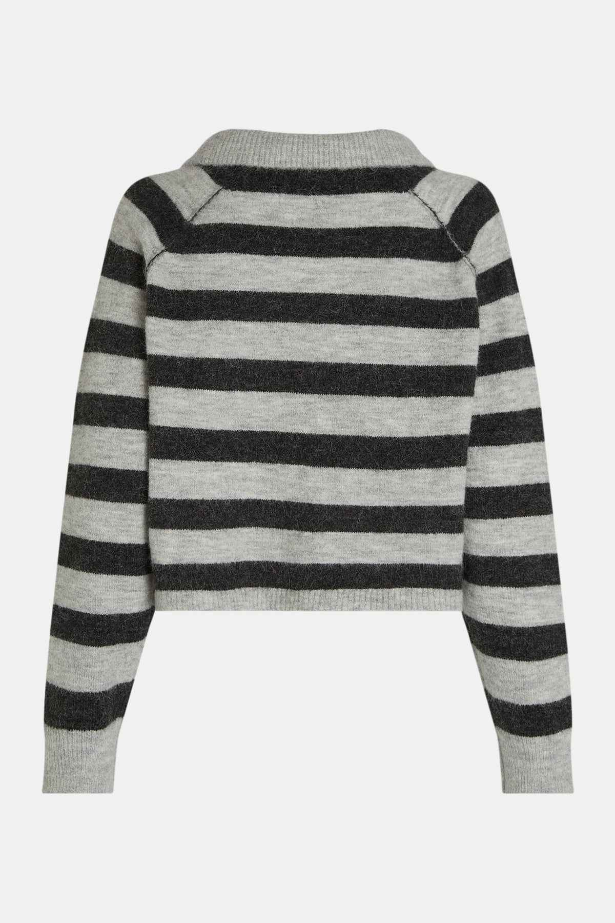 JUMPER STRIPE (W26B455LTD) GREY MELANGE - ANTRA