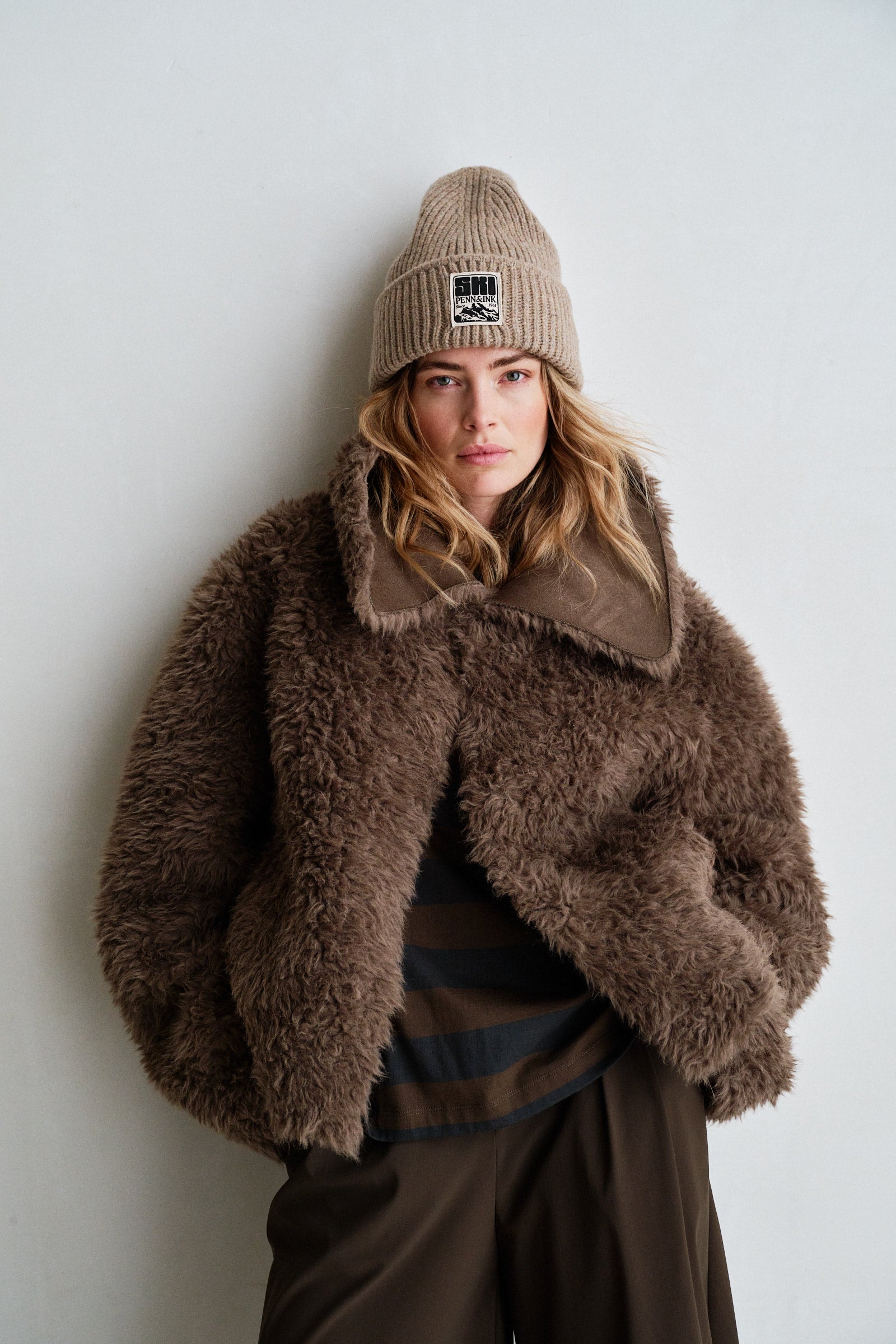 REVERSABLE COAT (W26C382) TABAC