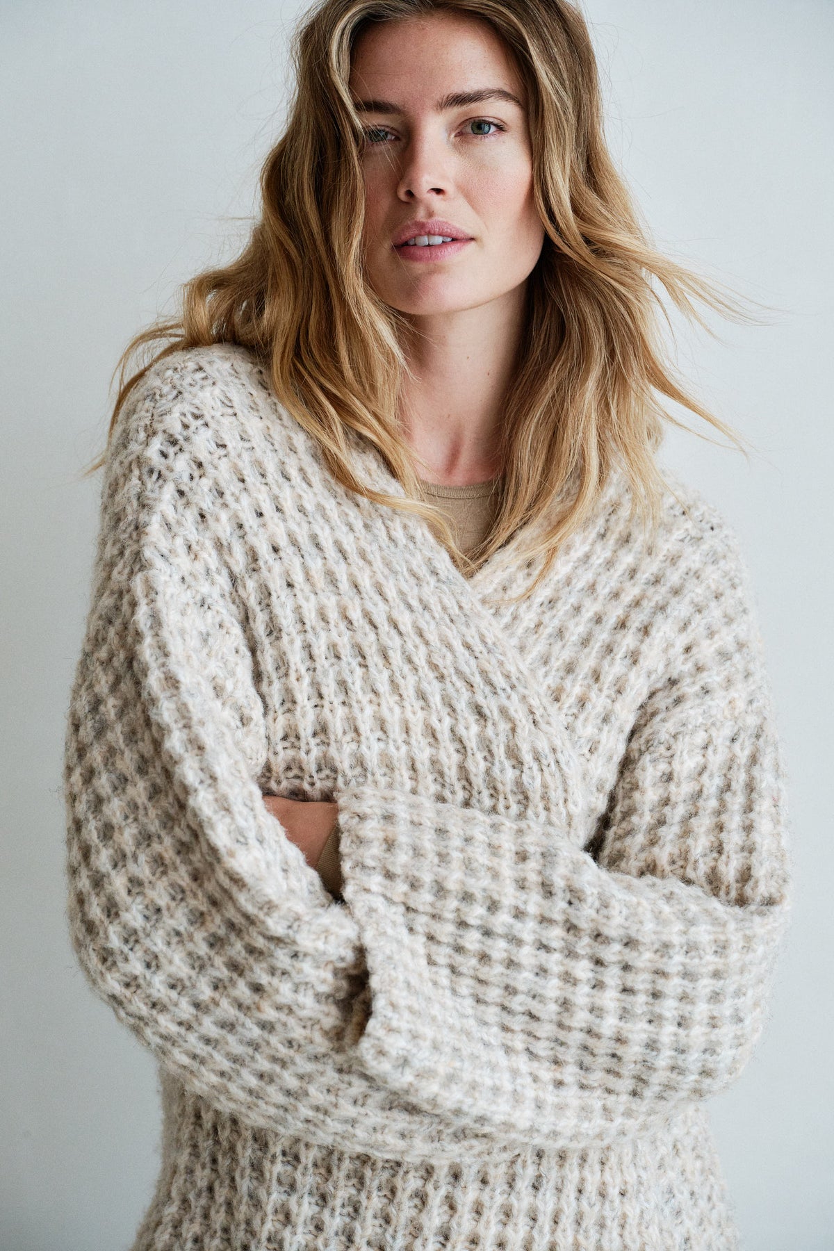 CARDIGAN (W26C397) NATUREL MELANGE