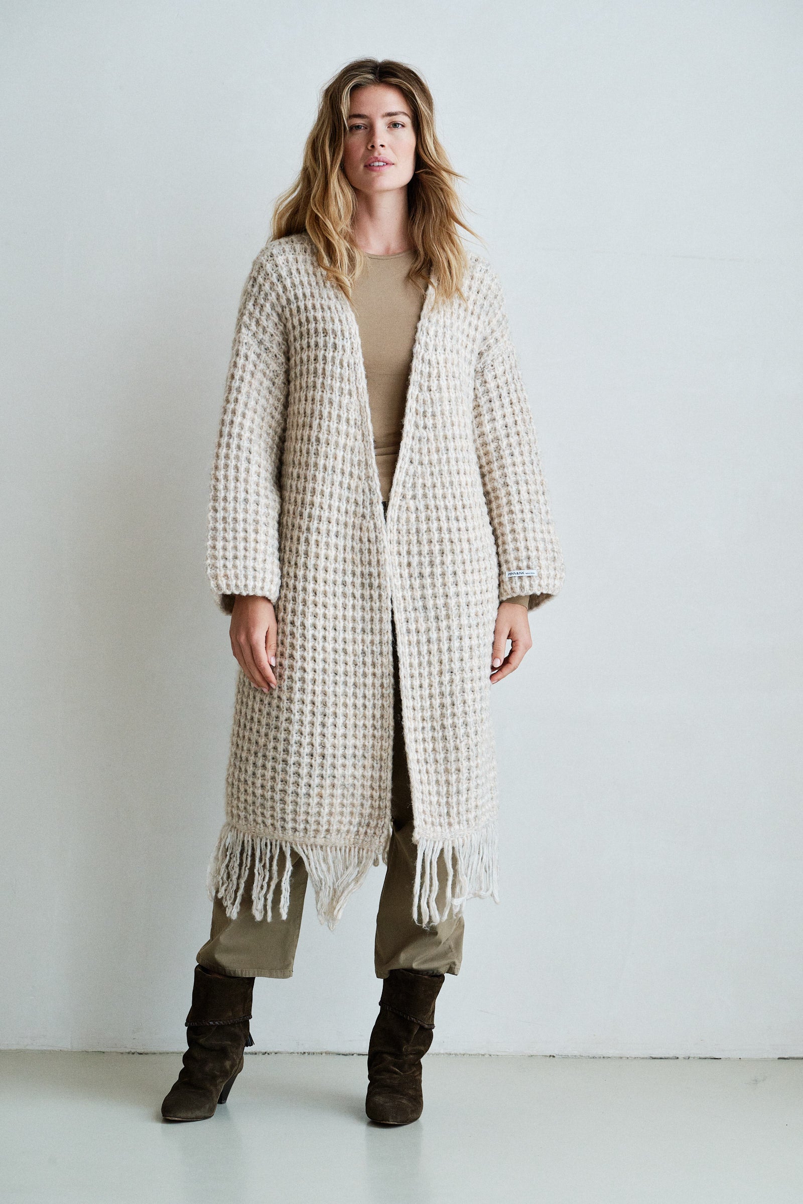 CARDIGAN (W26C397) NATUREL MELANGE