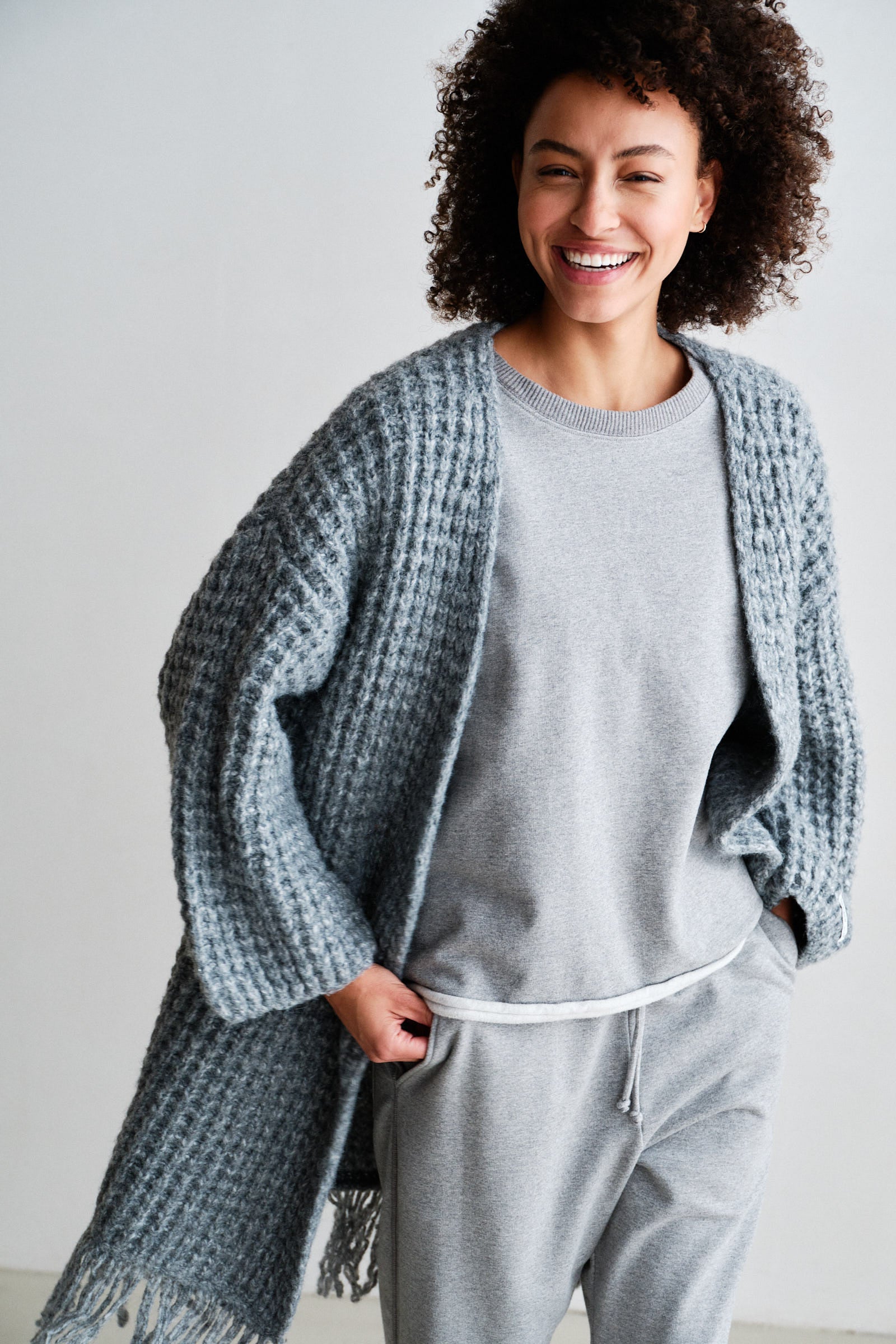 CARDIGAN (W26C397) ANTRA MELANGE