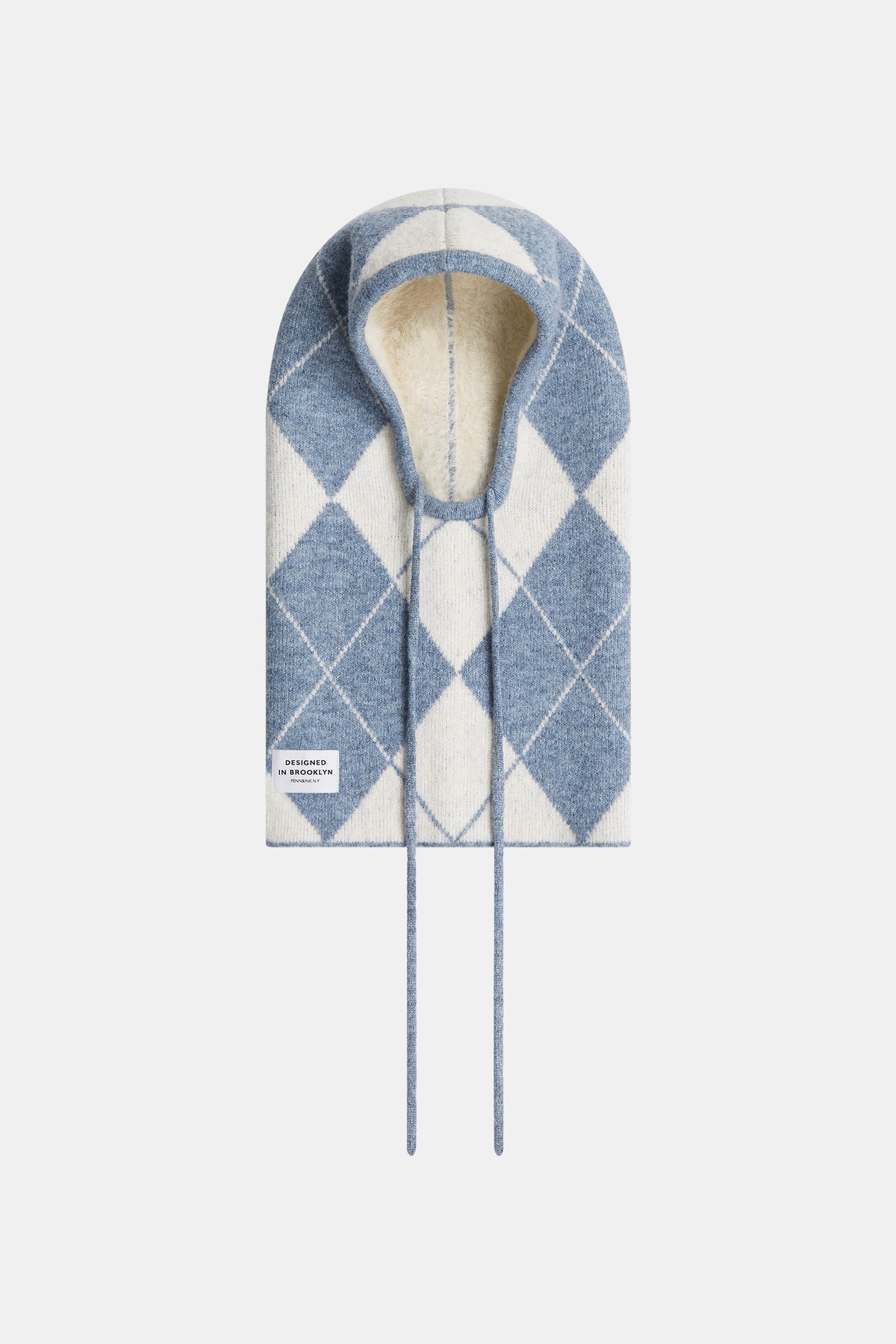BALACLAVA (W26C399) BLUE - ECRU