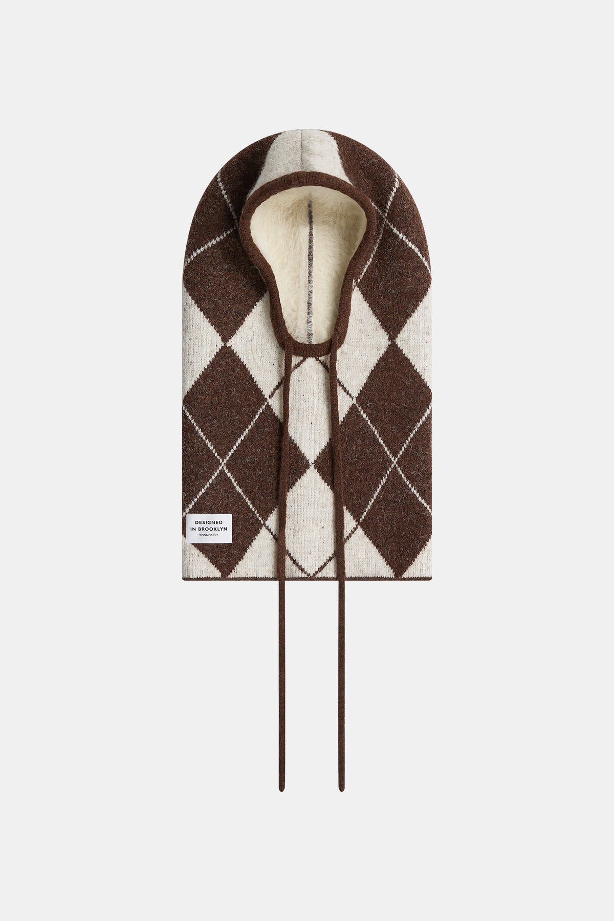 BALACLAVA (W26C399) BROWN - ECRU