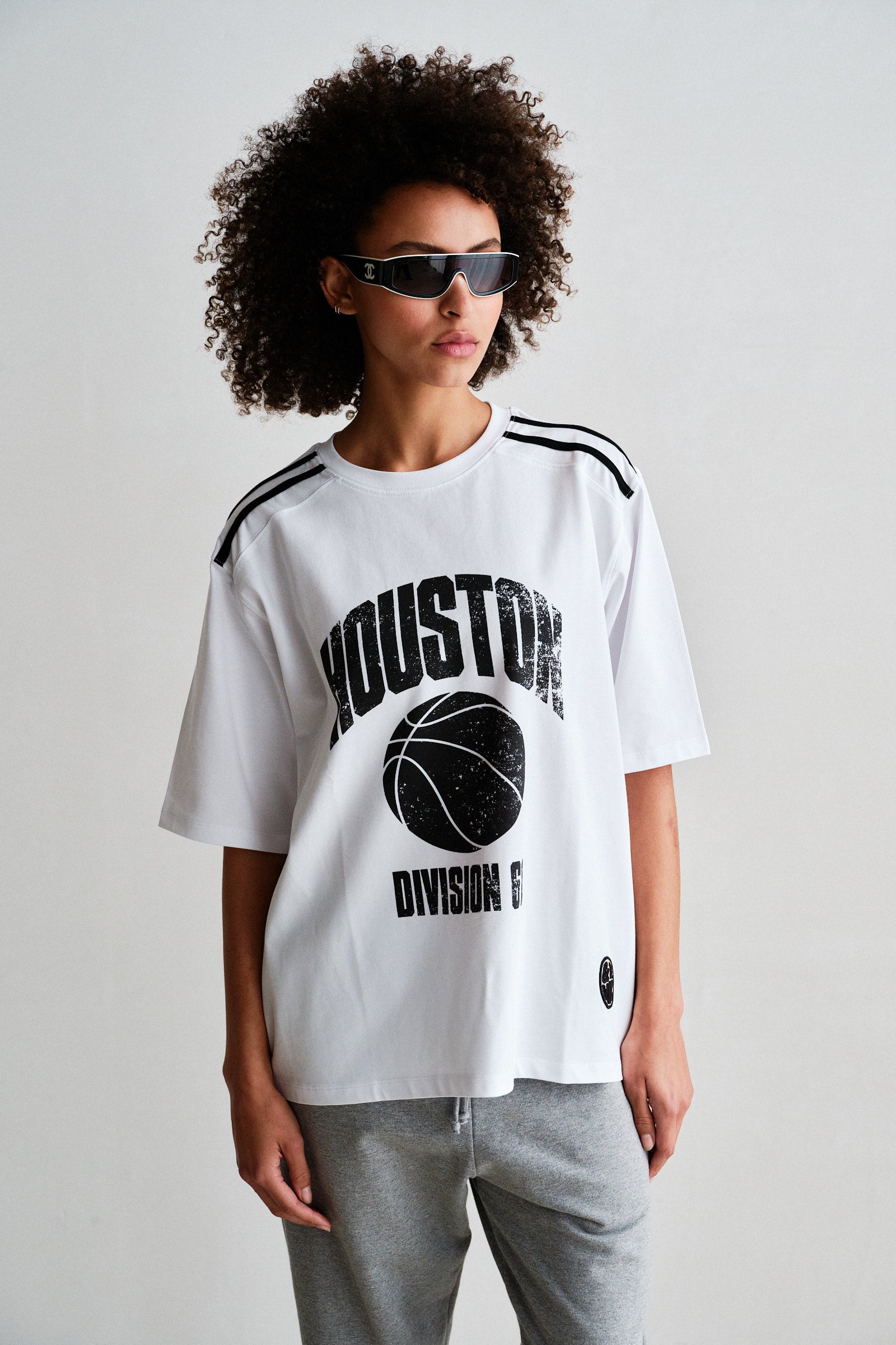T-SHIRT (W26C408) WHITE - BLACK
