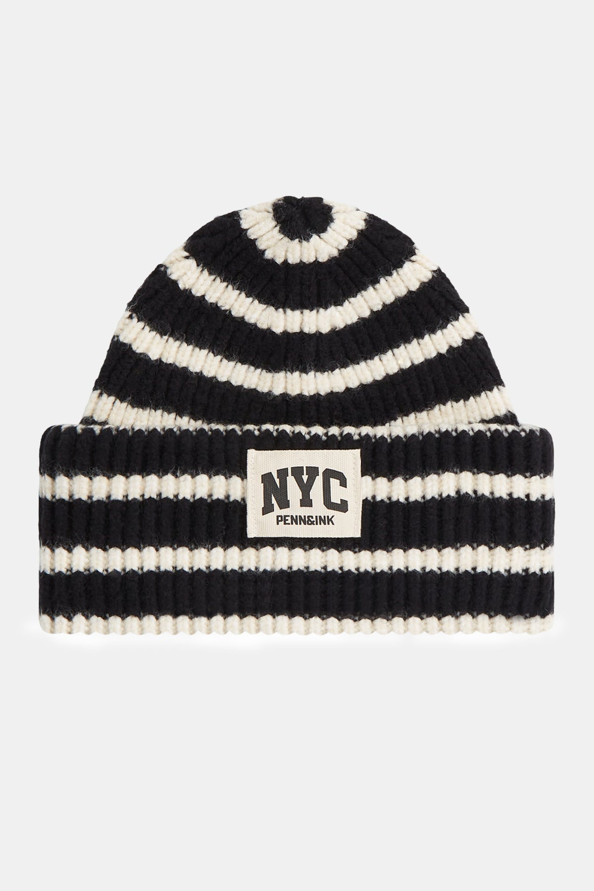 HAT (W26C417) BLACK - BEIGE