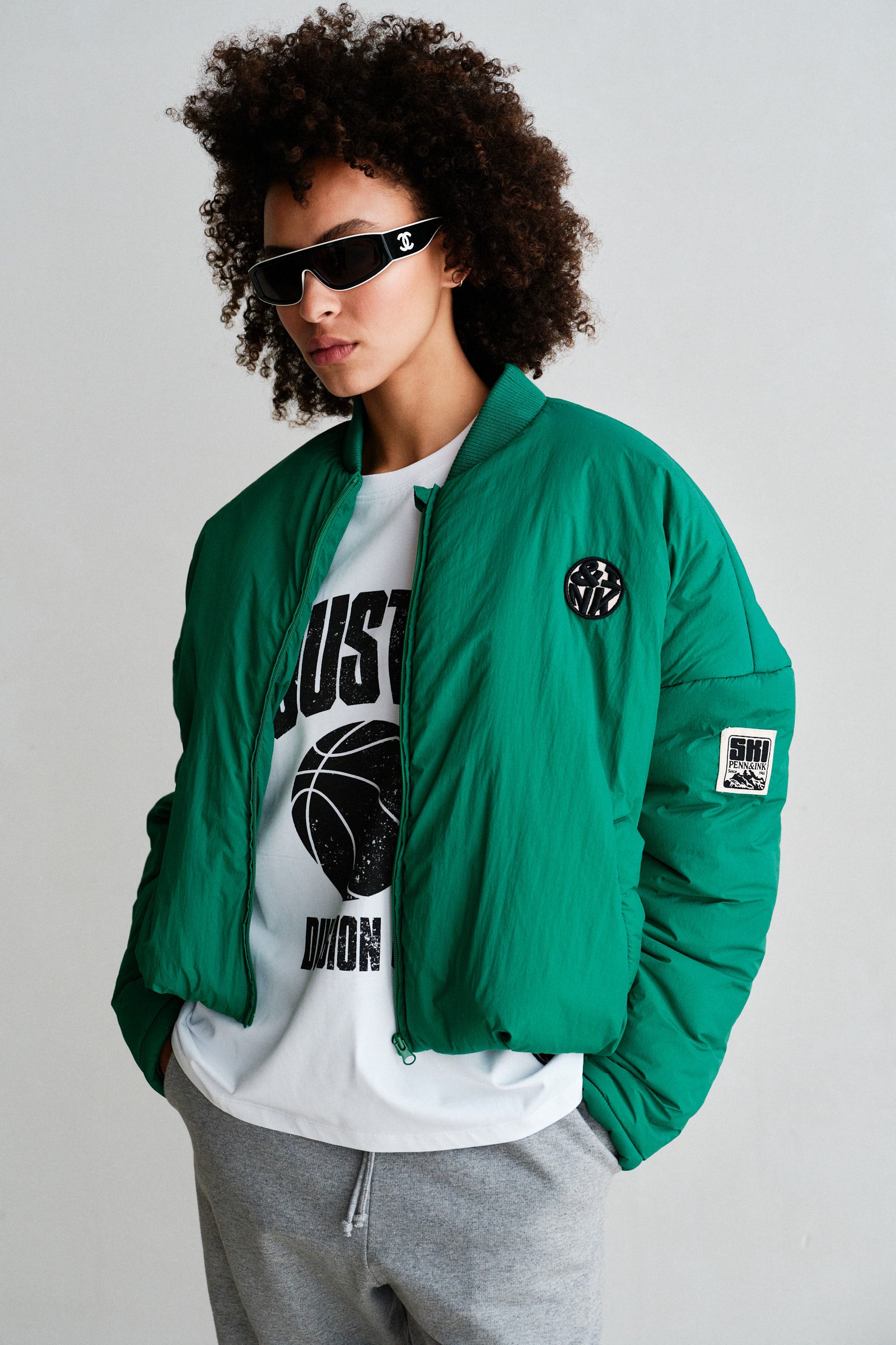JACKET (W26C420) GREEN