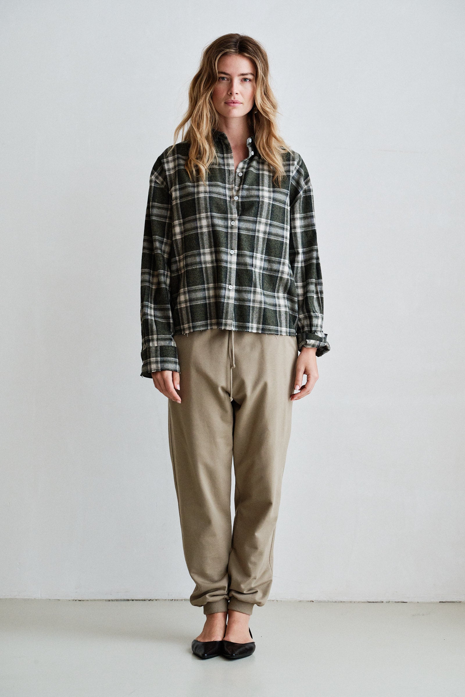 BLOUSE (W26C421) ANTRA CHECK