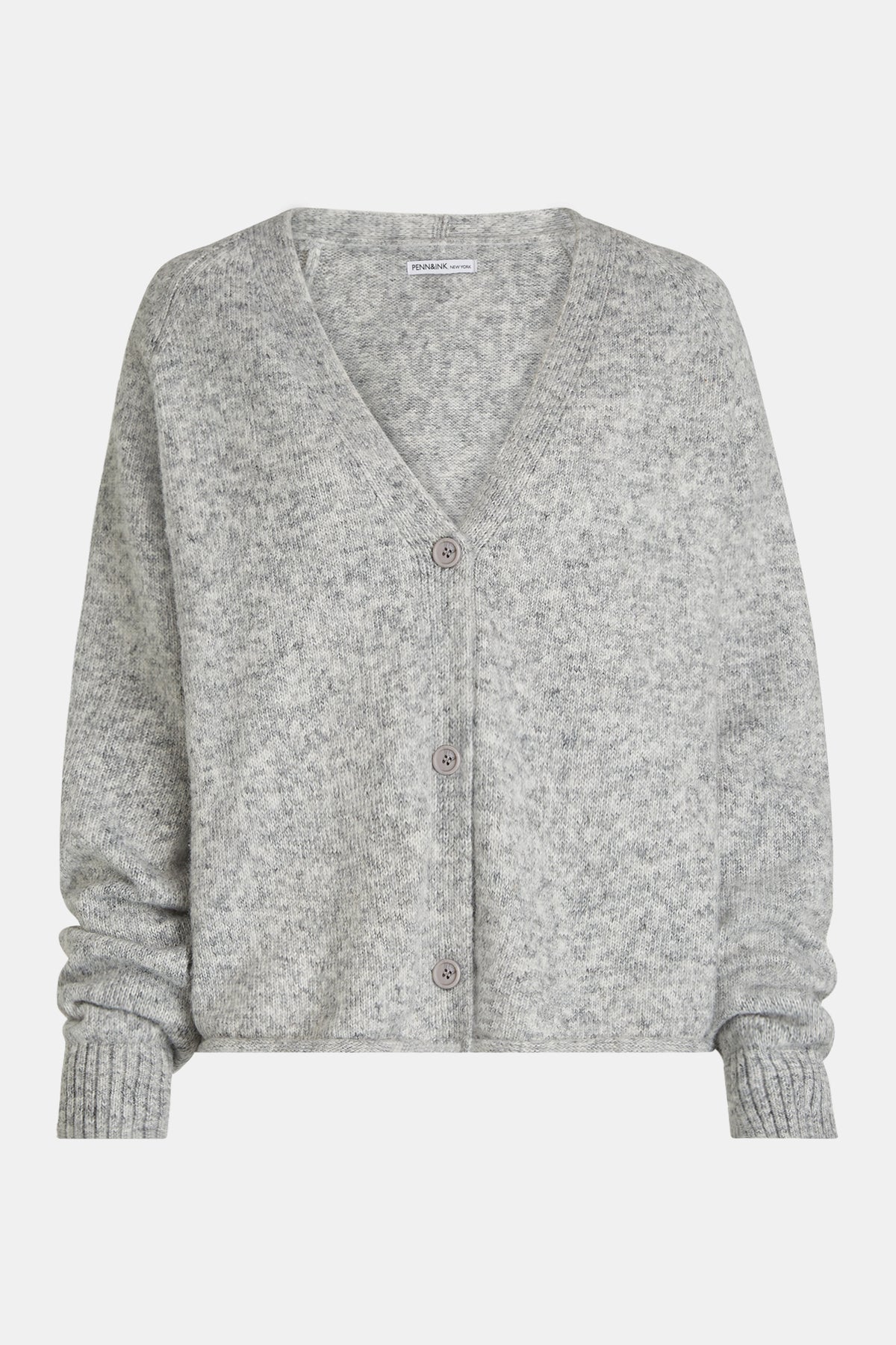 CARDIGAN (W26C432LTD) GREY MELANGE