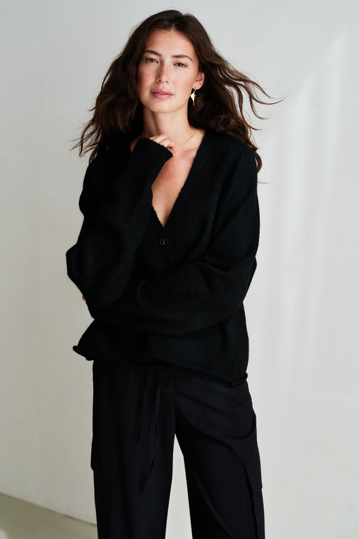 CARDIGAN (W26C432LTD) BLACK