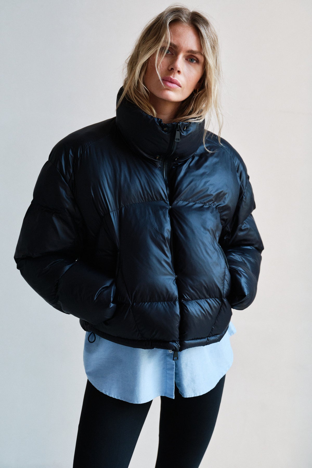 COAT (W26C438LTD) BLACK