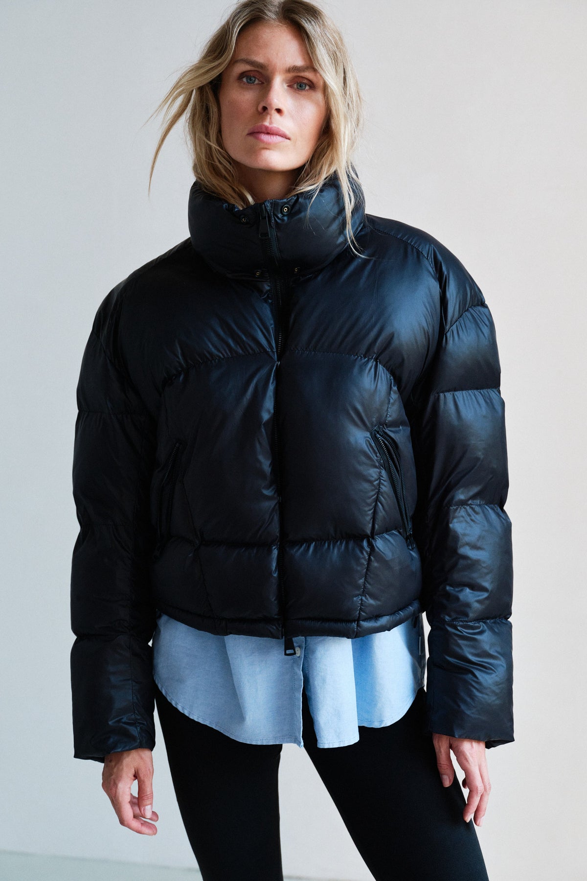 COAT (W26C438LTD) BLACK