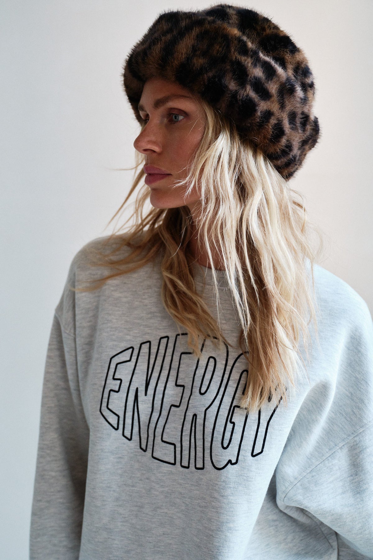 HAT (W26C452LTD-B) ANIMALPRINT