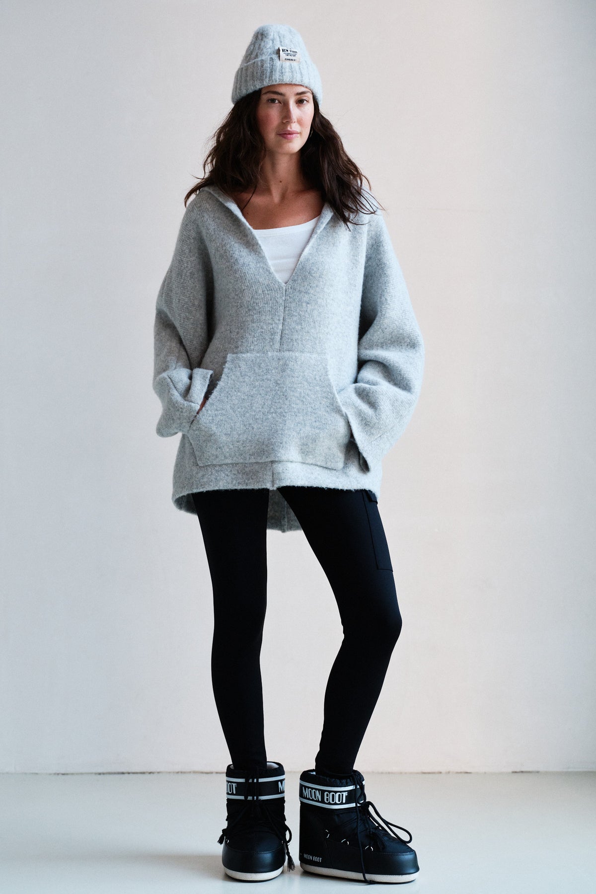 JUMPER (W26C453LTD) LIGHT GREY MELANGE