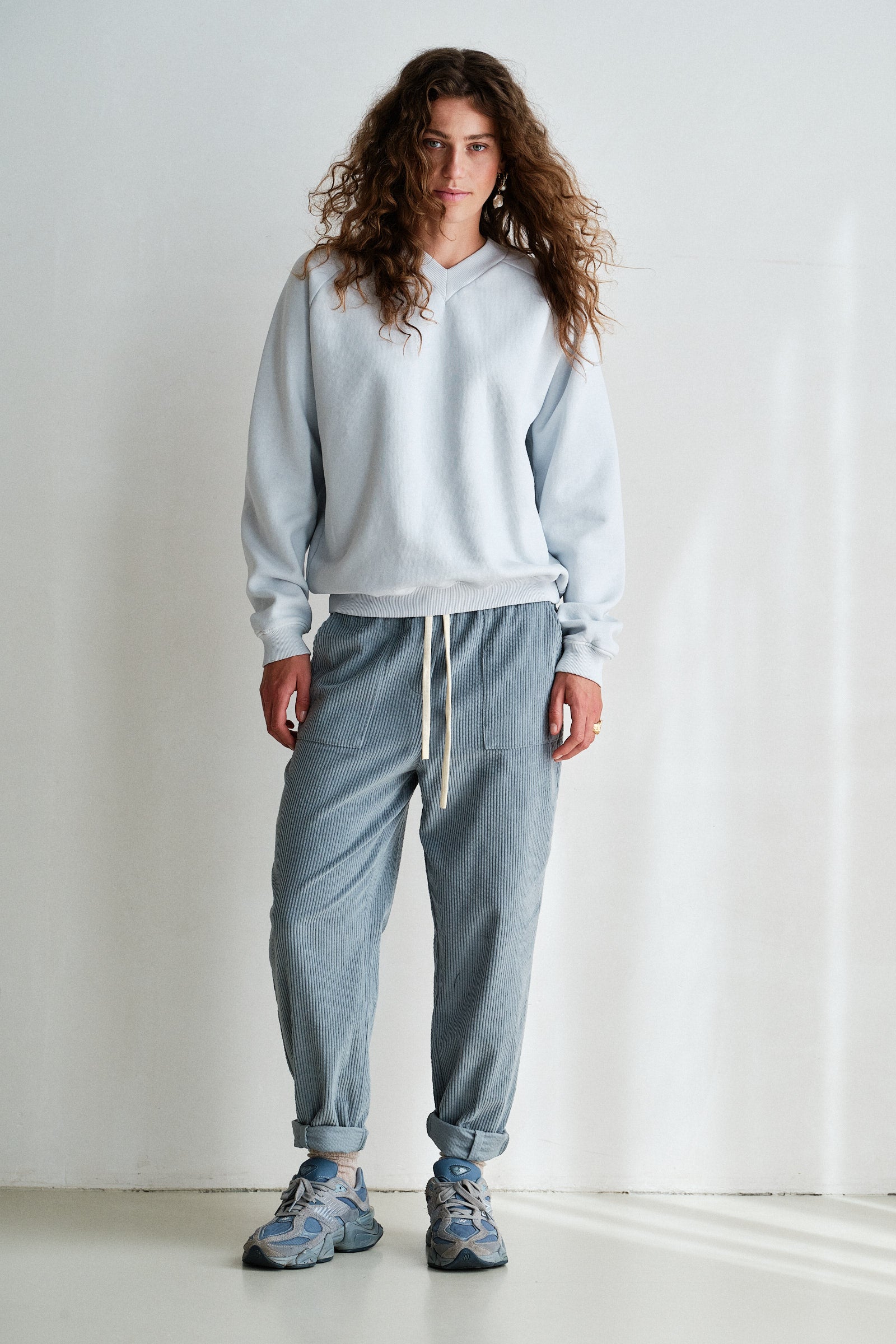 TROUSERS (W26F1910) MIST