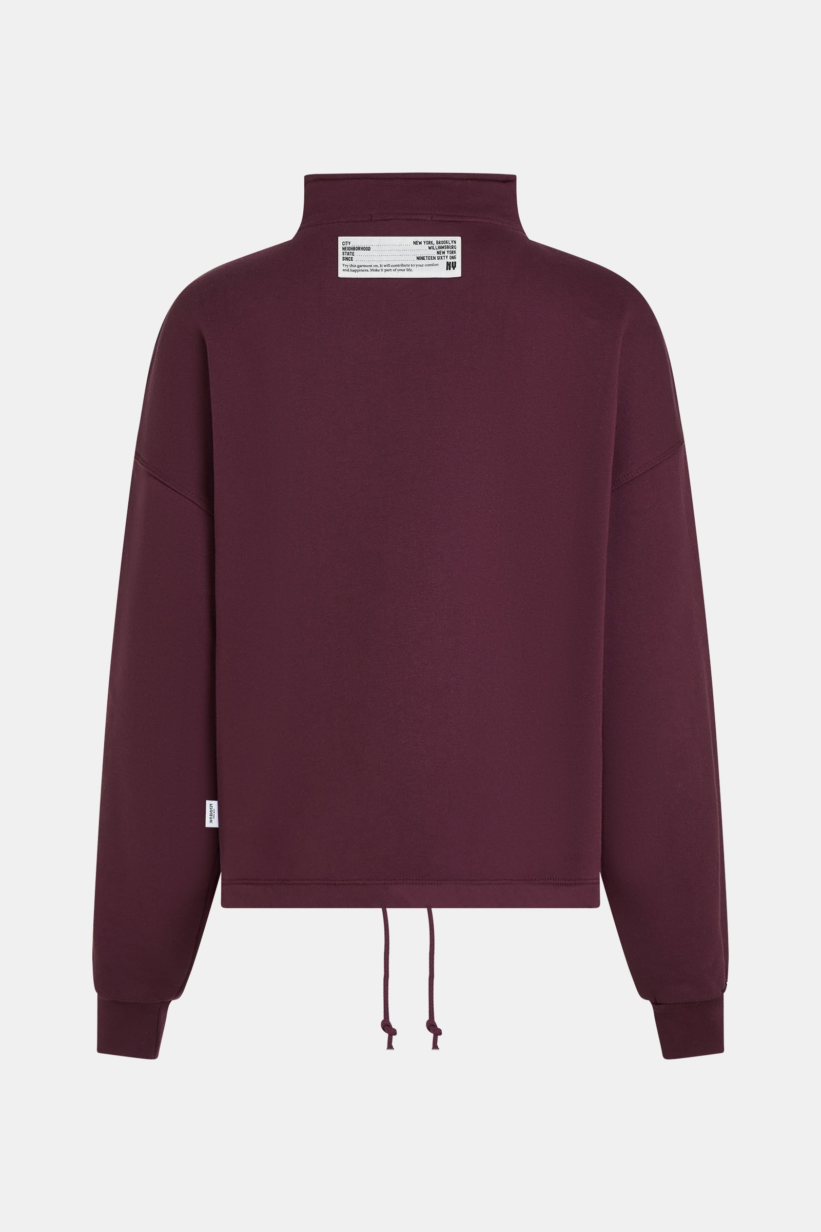 SWEATER (W26F1925) AUBERGINE
