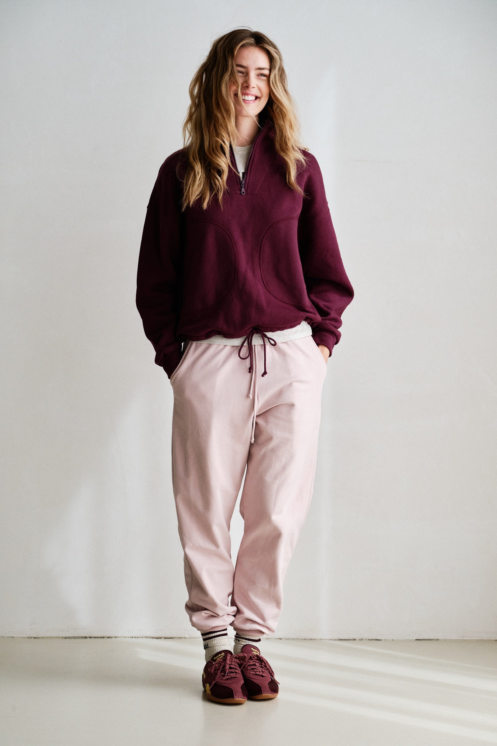SWEATER (W26F1925) AUBERGINE