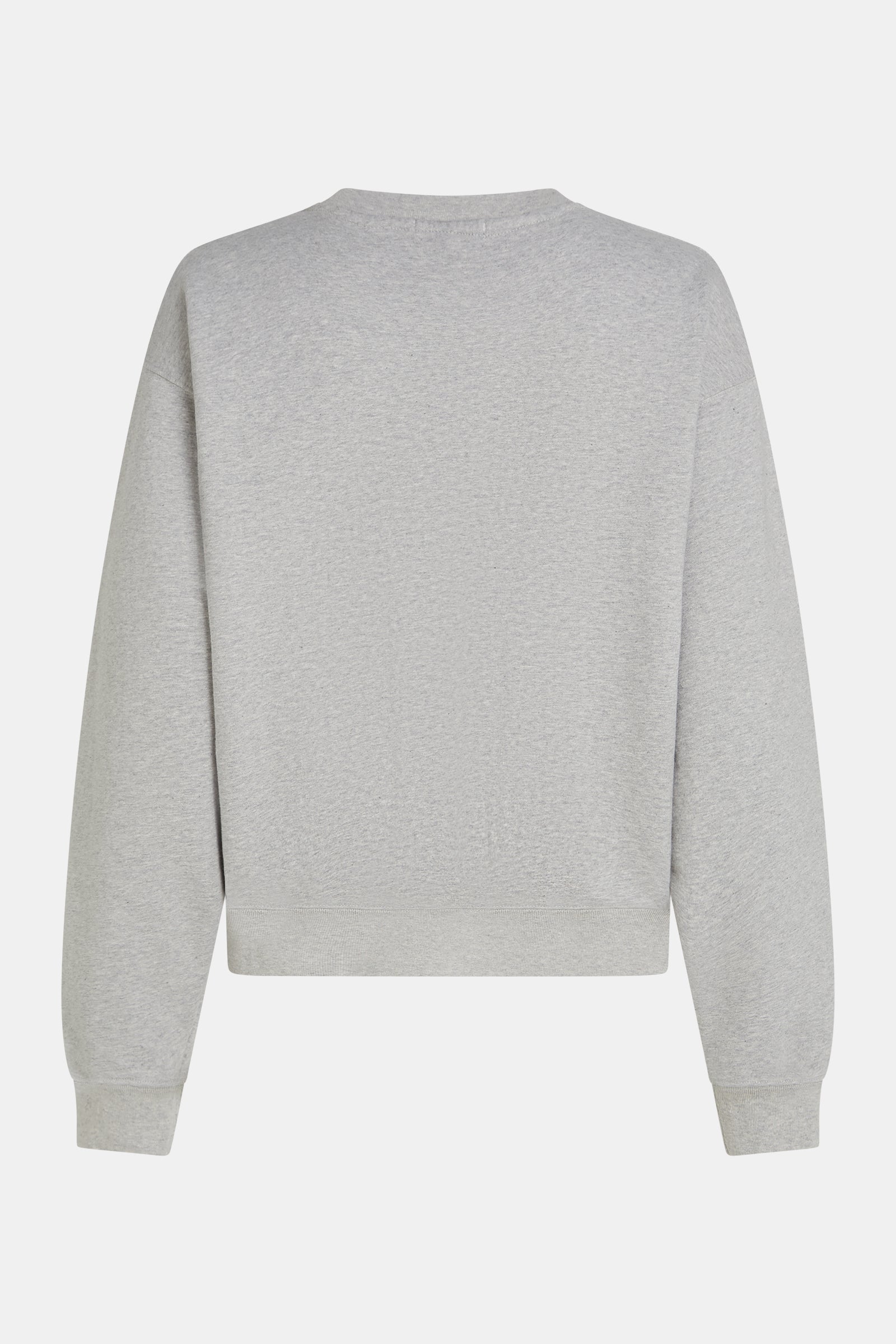 SWEATER (W26F1930) GREY MELANGE - ECRU