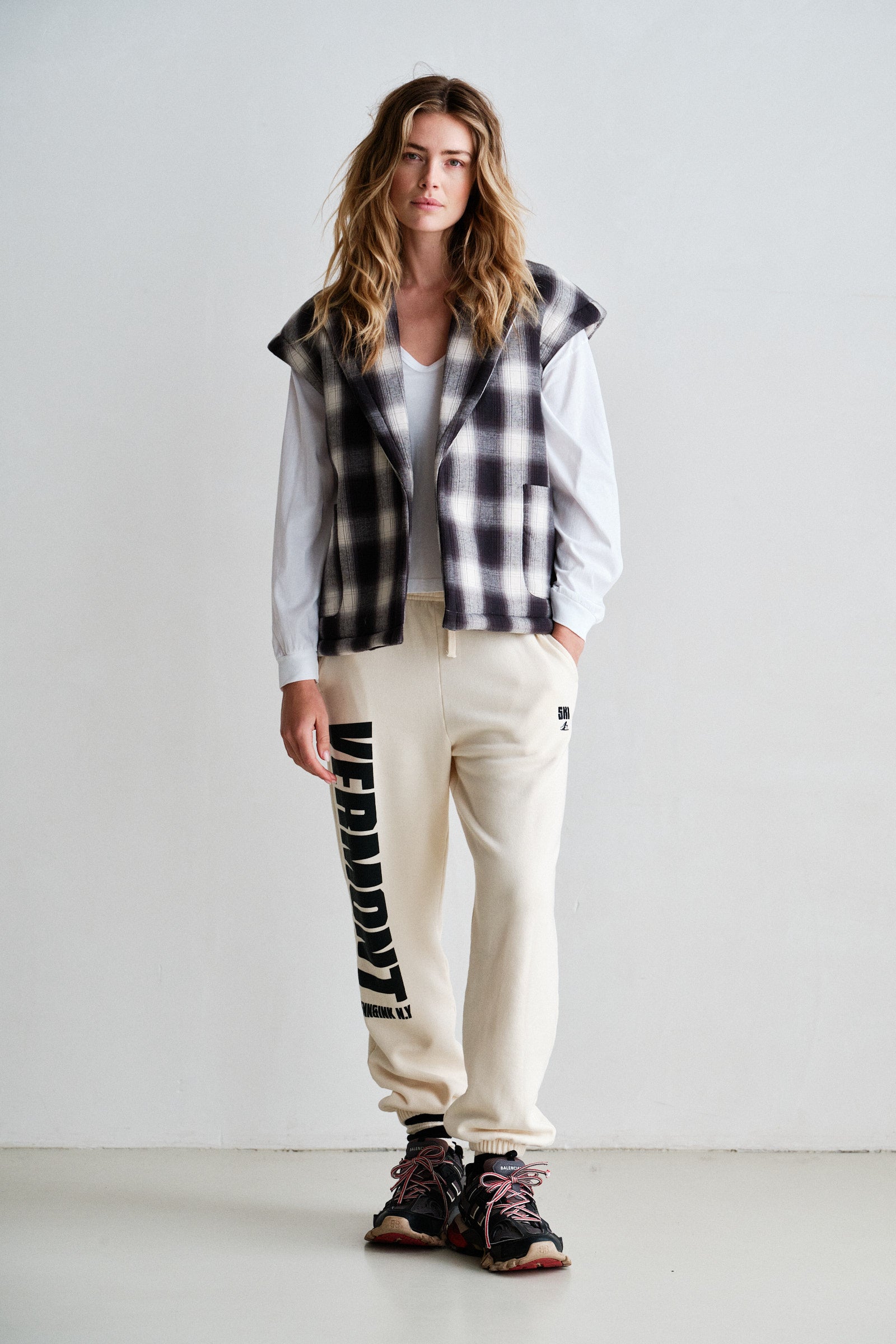 TROUSERS (W26F1932) ECRU - ANTRA