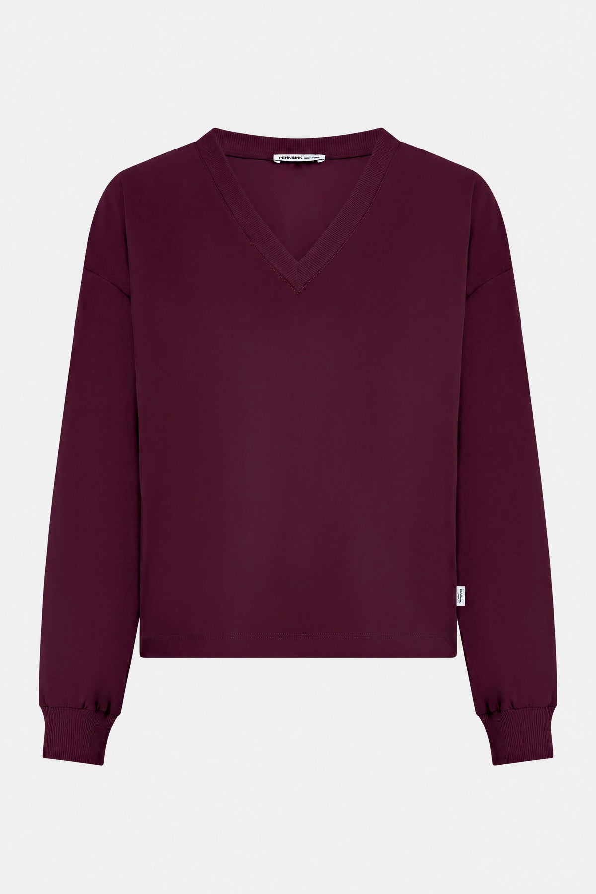 LONGSLEEVE (W26F1943) AUBERGINE