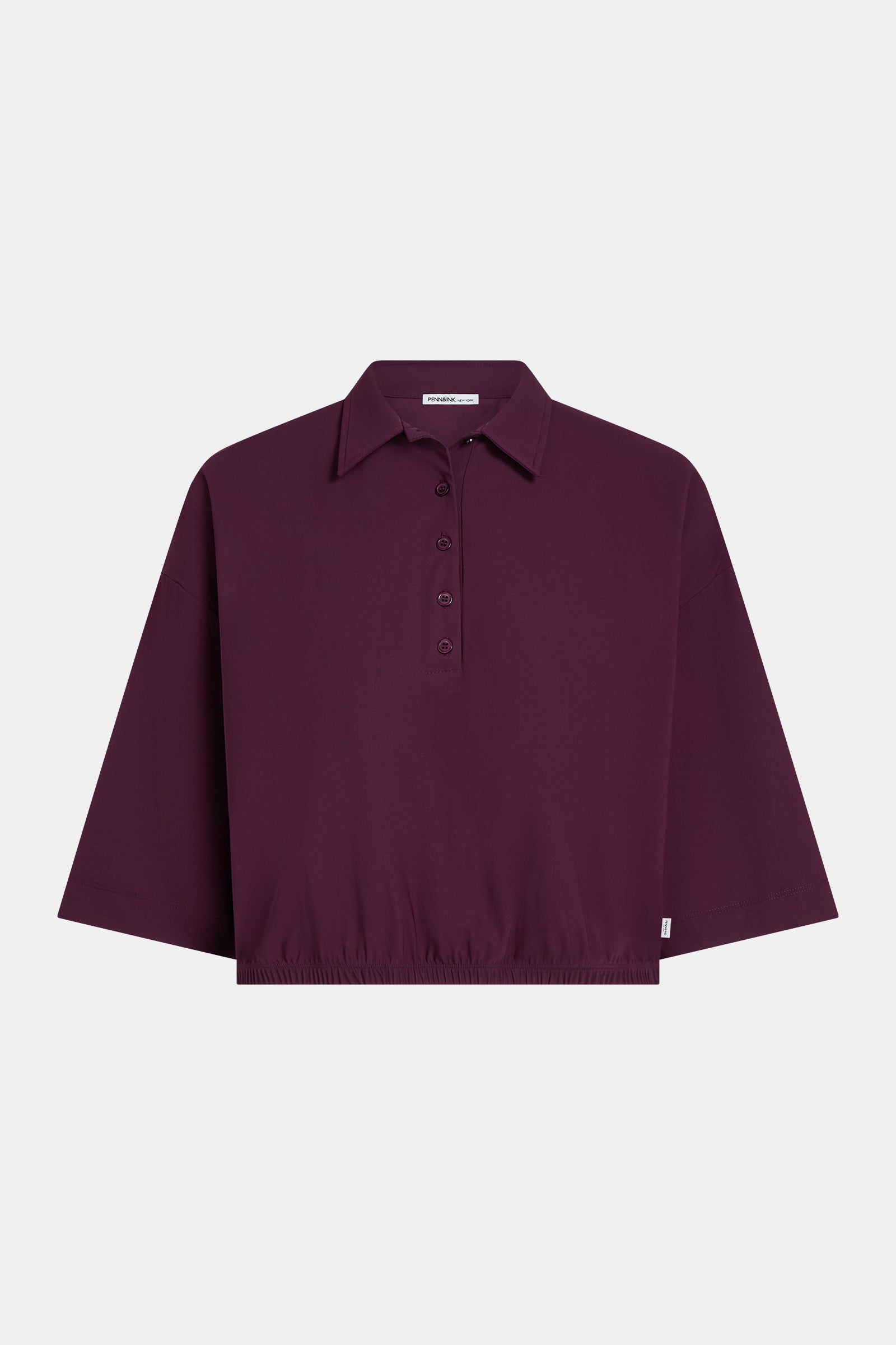 TOP (W26F1945) AUBERGINE